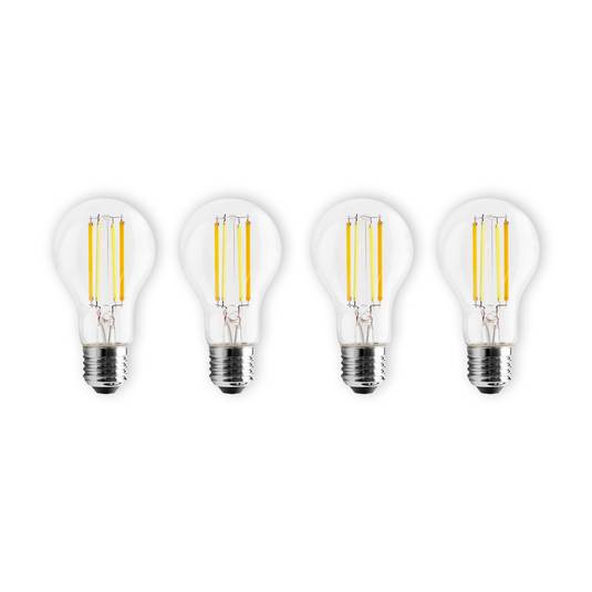Prios Smart LED Filament E27 7W dimmable CCT Tuya set of 4