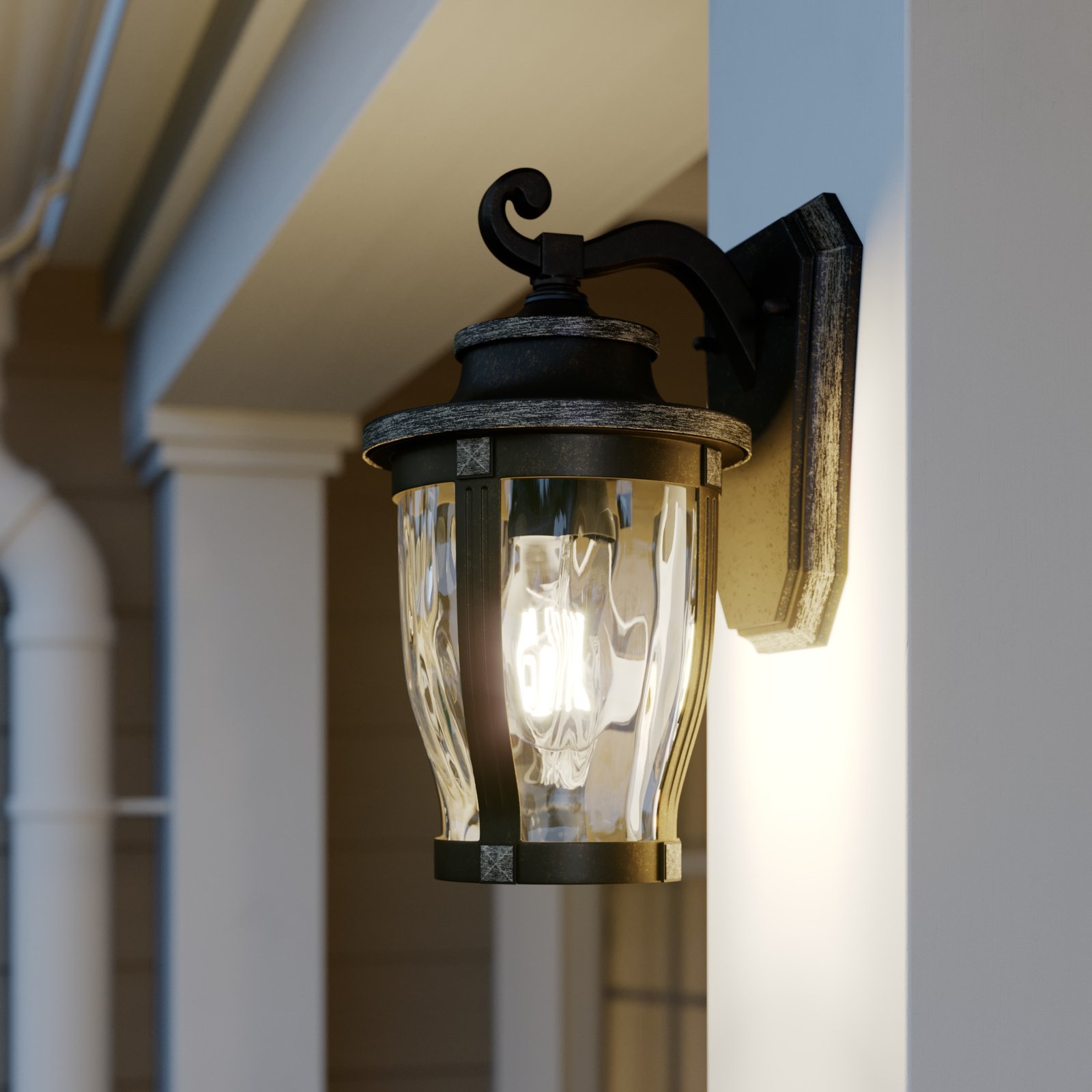 Lindby Philody kültéri fali lámpa, 29 cm