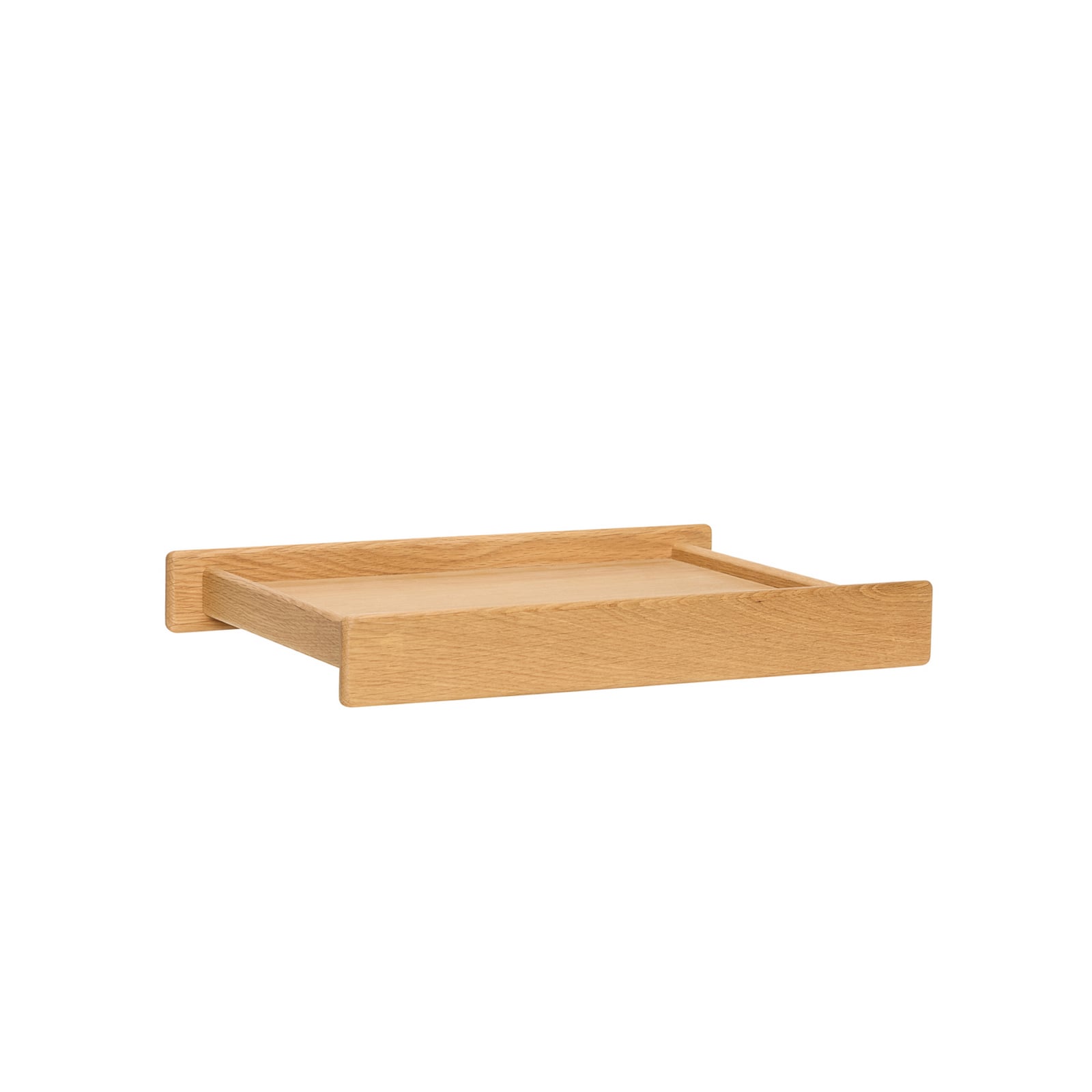 Vassoio Less in rovere chiaro, lunghezza 42 cm - Hübsch