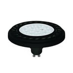 LED atstarotājs GU10 ES111 9W 30° melns 3000K