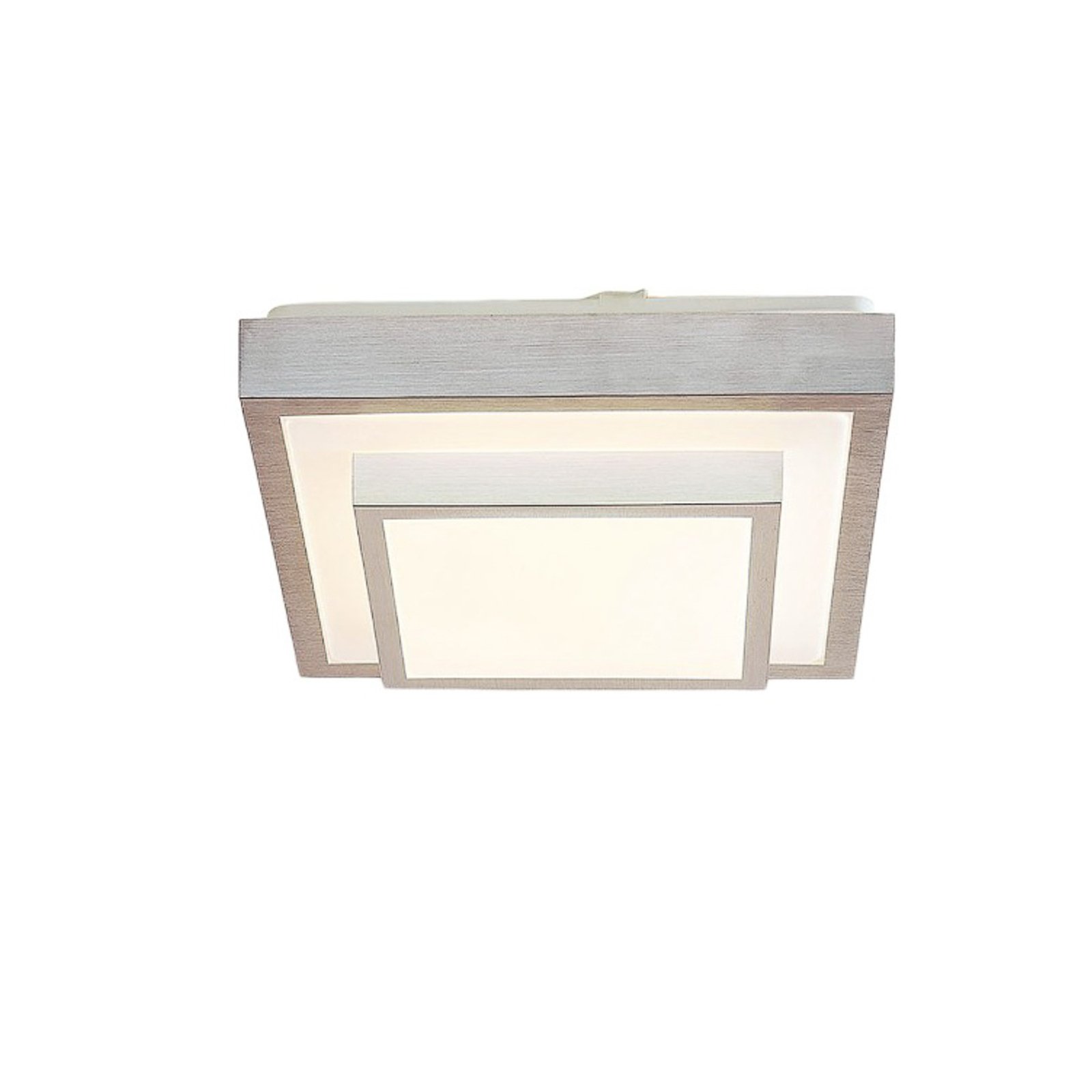 Lindby Mirco LED ceiling lamp, angular, 32 cm