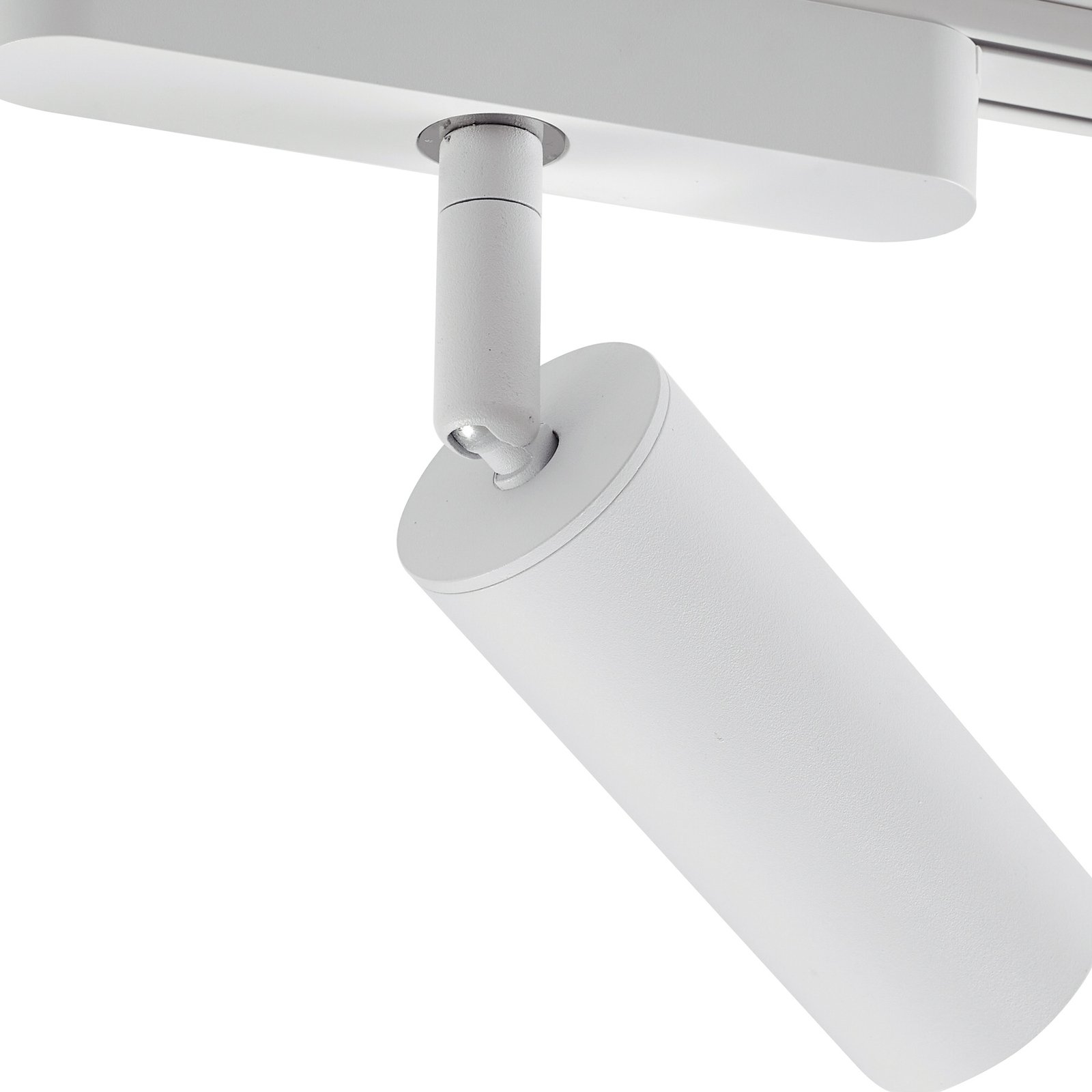 Système de lampes sur rail 48 V Lumaro, spots, 7 lampes, blanc, Ø 4cm, CCT