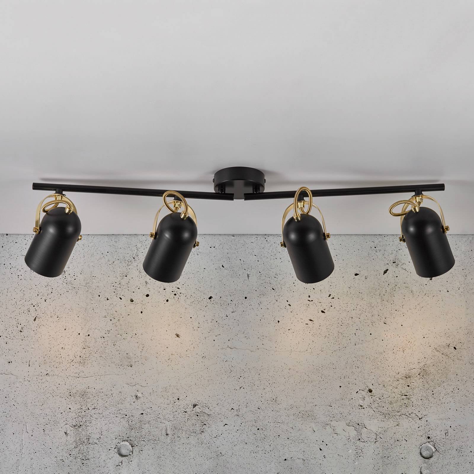Image of Nordlux Spot pour plafond Lotus avec deux bras, à 4 lampes 5701581478480