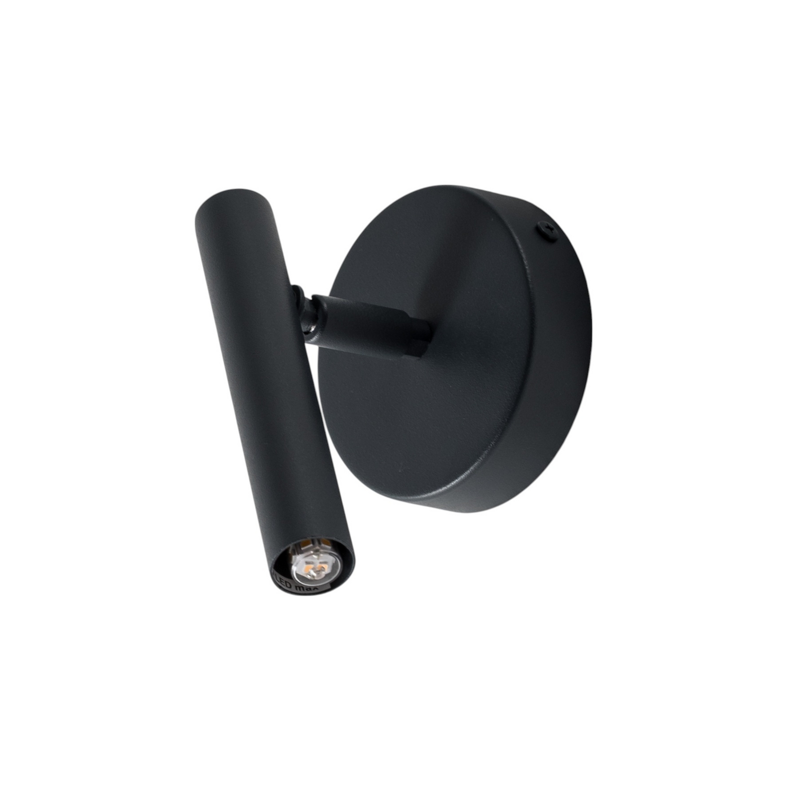 Sopel wall light, anthracite, 1-bulb, steel, height 15 cm