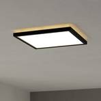 EGLO connect LED-Deckenlampe Rovito-Z, schwarz, 29 x 29 cm