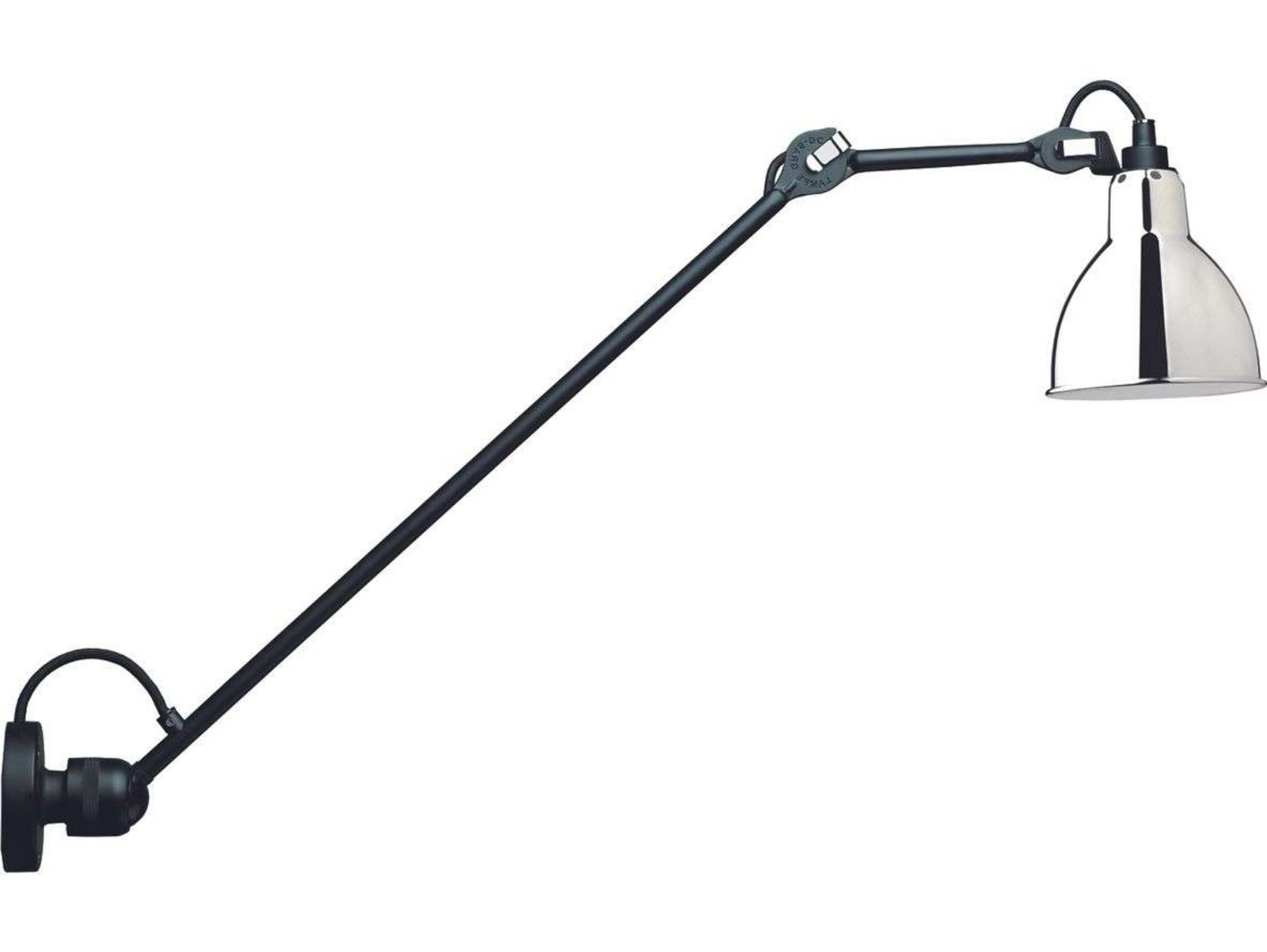 304L60 Applique da Parete Cromato - Lampe Gras