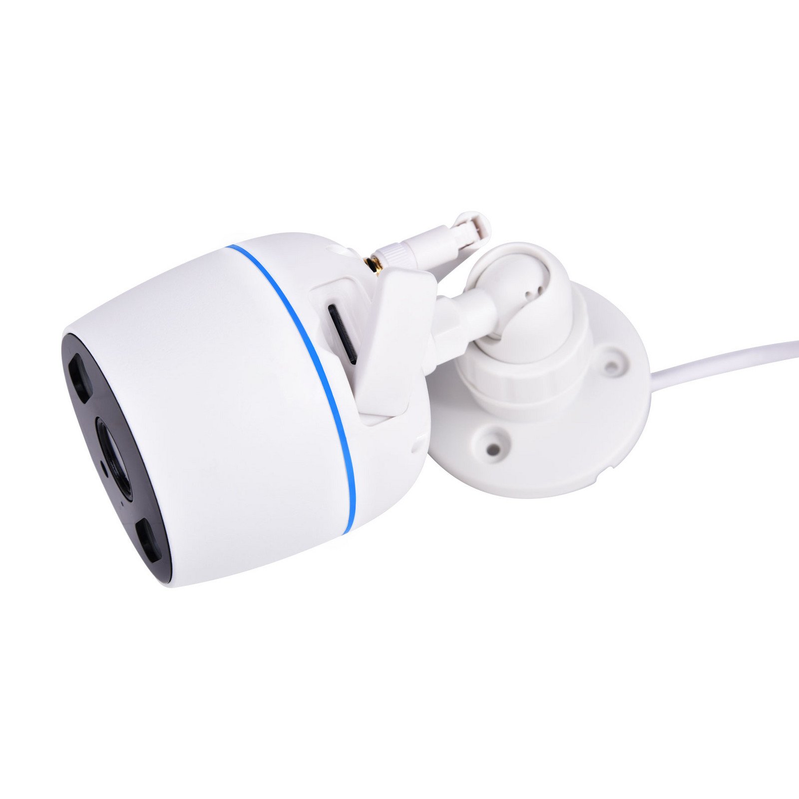 Prios Smart WLAN cameră de exterior Evaria Tuya vizibilitate pe timp de - alb - Plastic