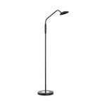 Tallri LED floor lamp, black, height 135 cm, CCT, touch dimmer