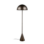 Stāvlampa „Alfie“, platīna krāsā, augstums 130 cm, metāls, E27