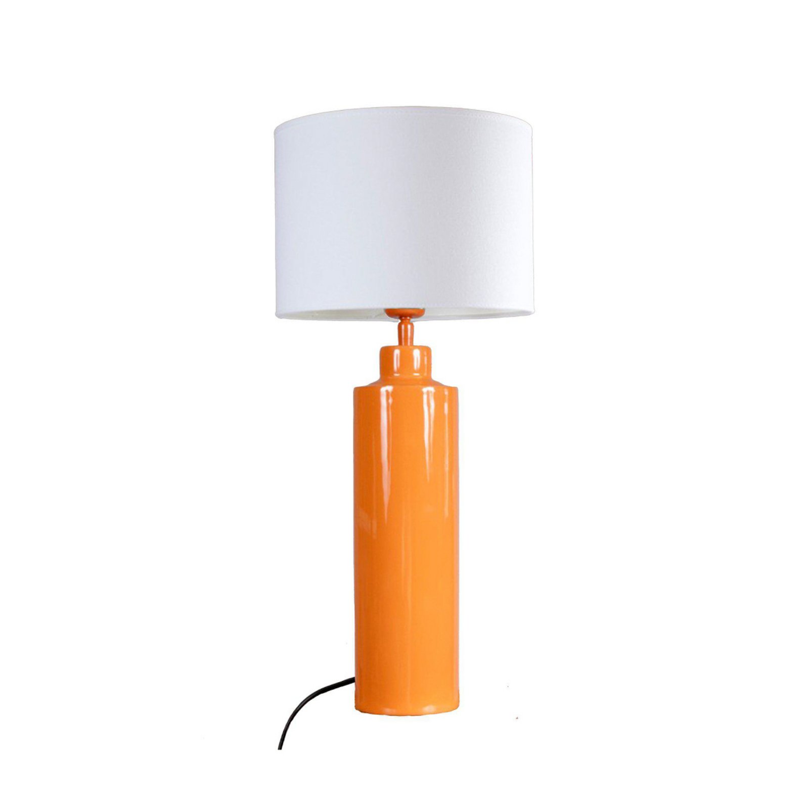 PR Home Stolní lampa Solo, oranžová/bílá, výška 65 cm