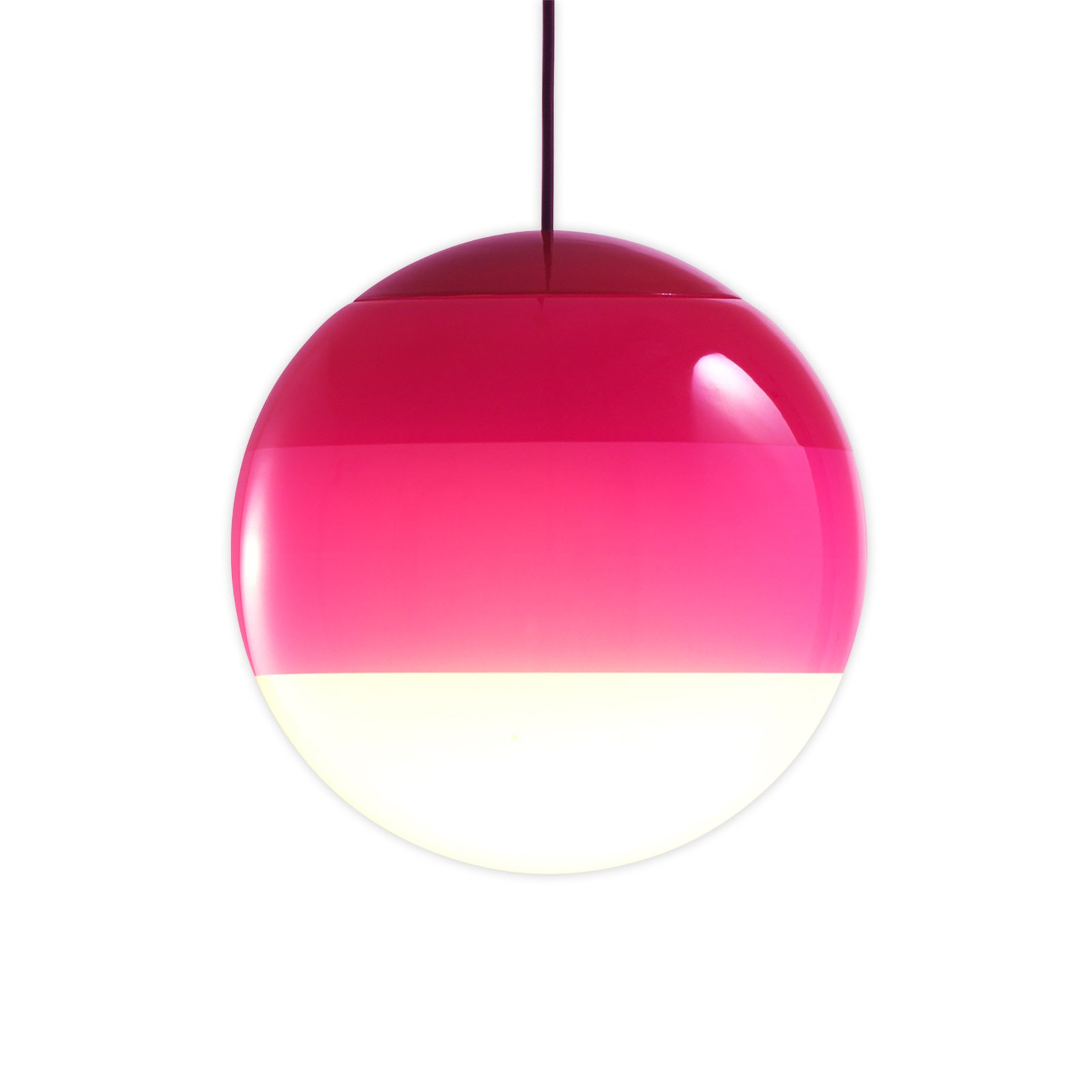 MARSET Dipping Light lampa wisząca LED Ø 13 cm różowa