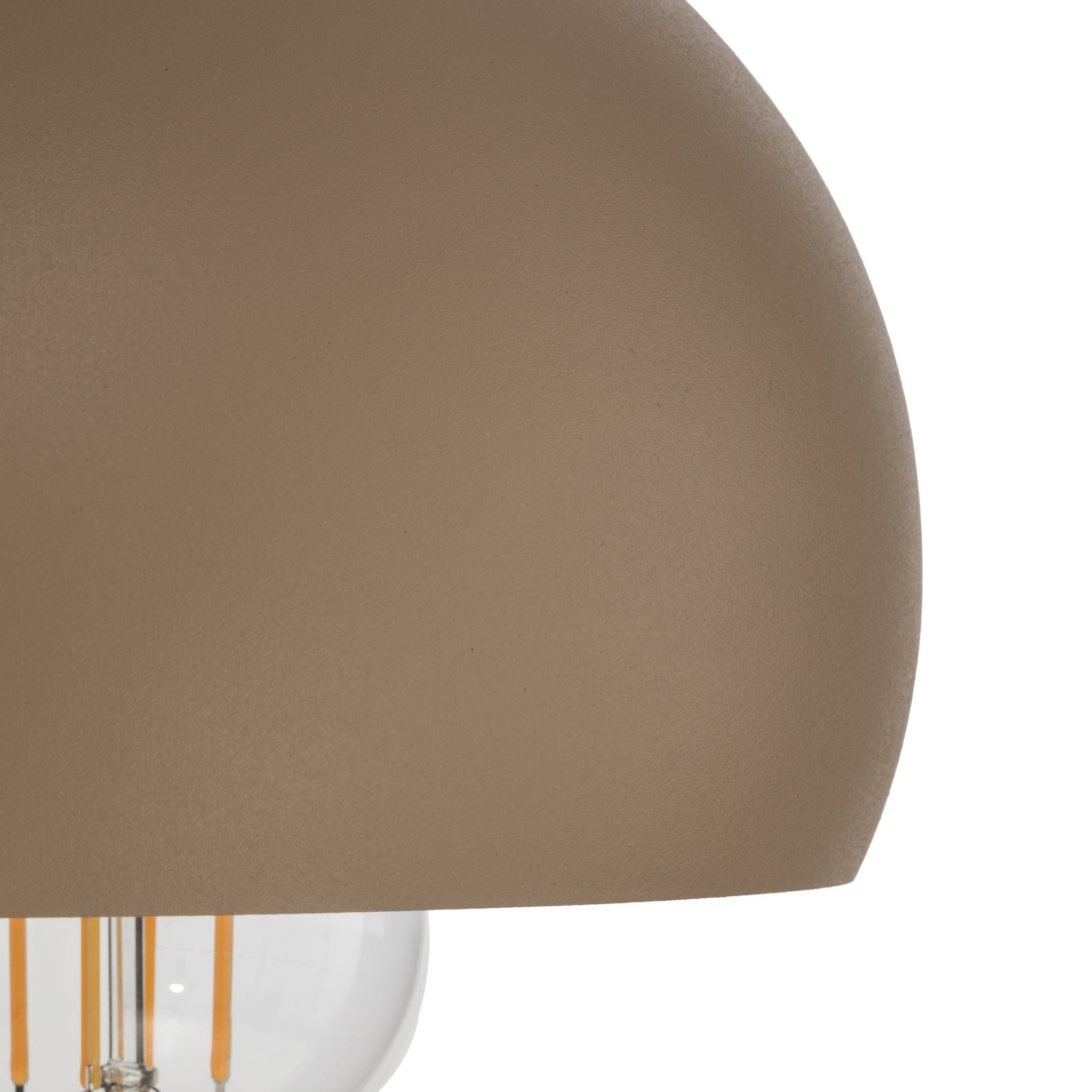 Sool pendant light, beige, Ø 15 cm, 1-bulb, metal, E27 Sool pendant light, beige, Ø 15 cm, 1-bulb, metal, E27
