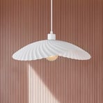 Závěsné světlo Dance, bílé, Ø 47 cm, kov