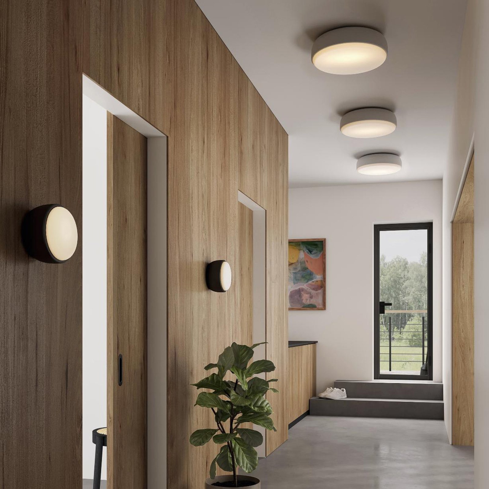 Over Me 40 Taklampe Hvit - Northern