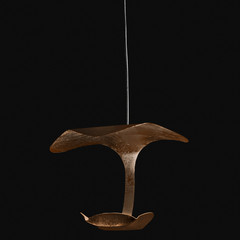 Knikerboker Le Gigine colgante 1 luz bronce