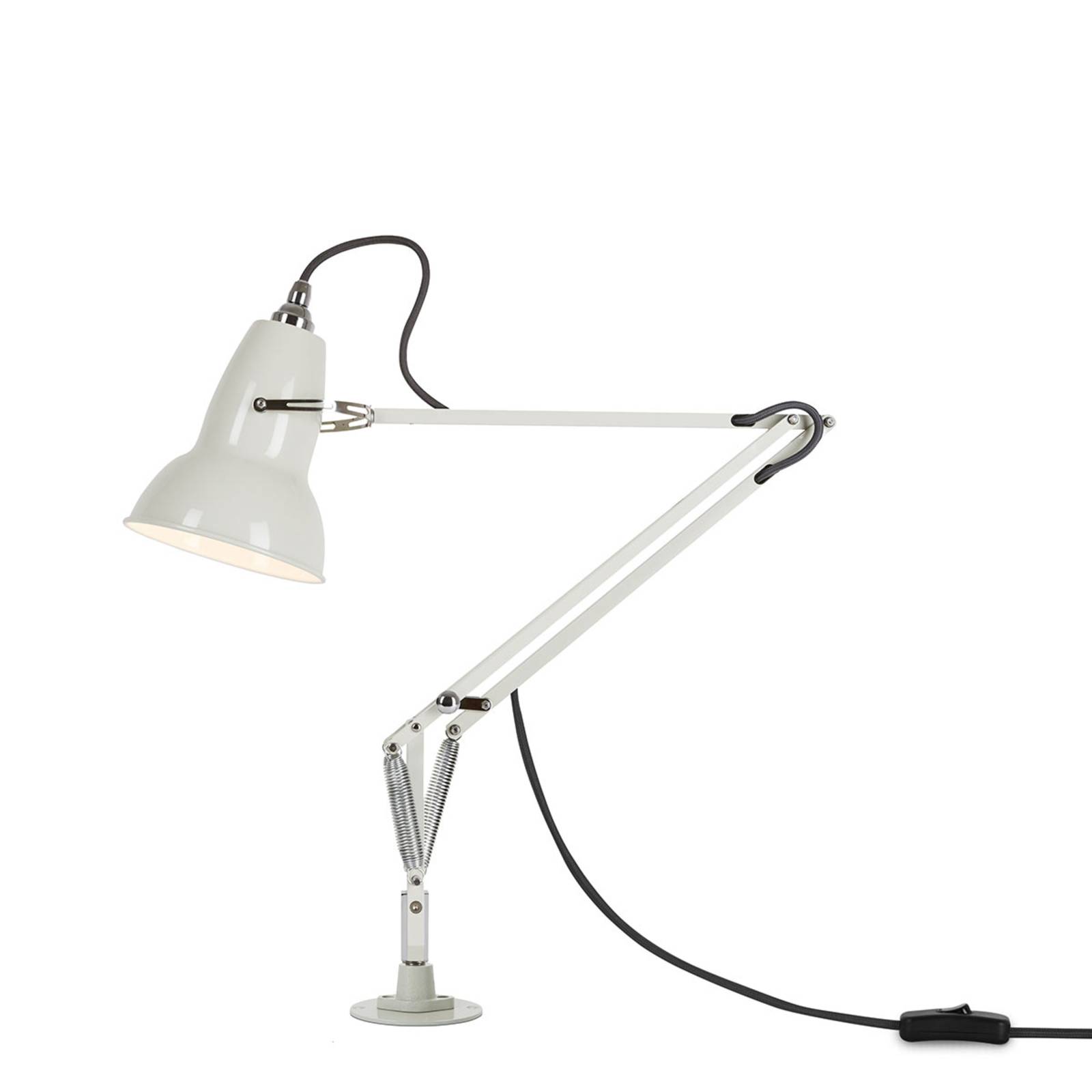 Anglepoise Original 1227 lampa stołowa biały len