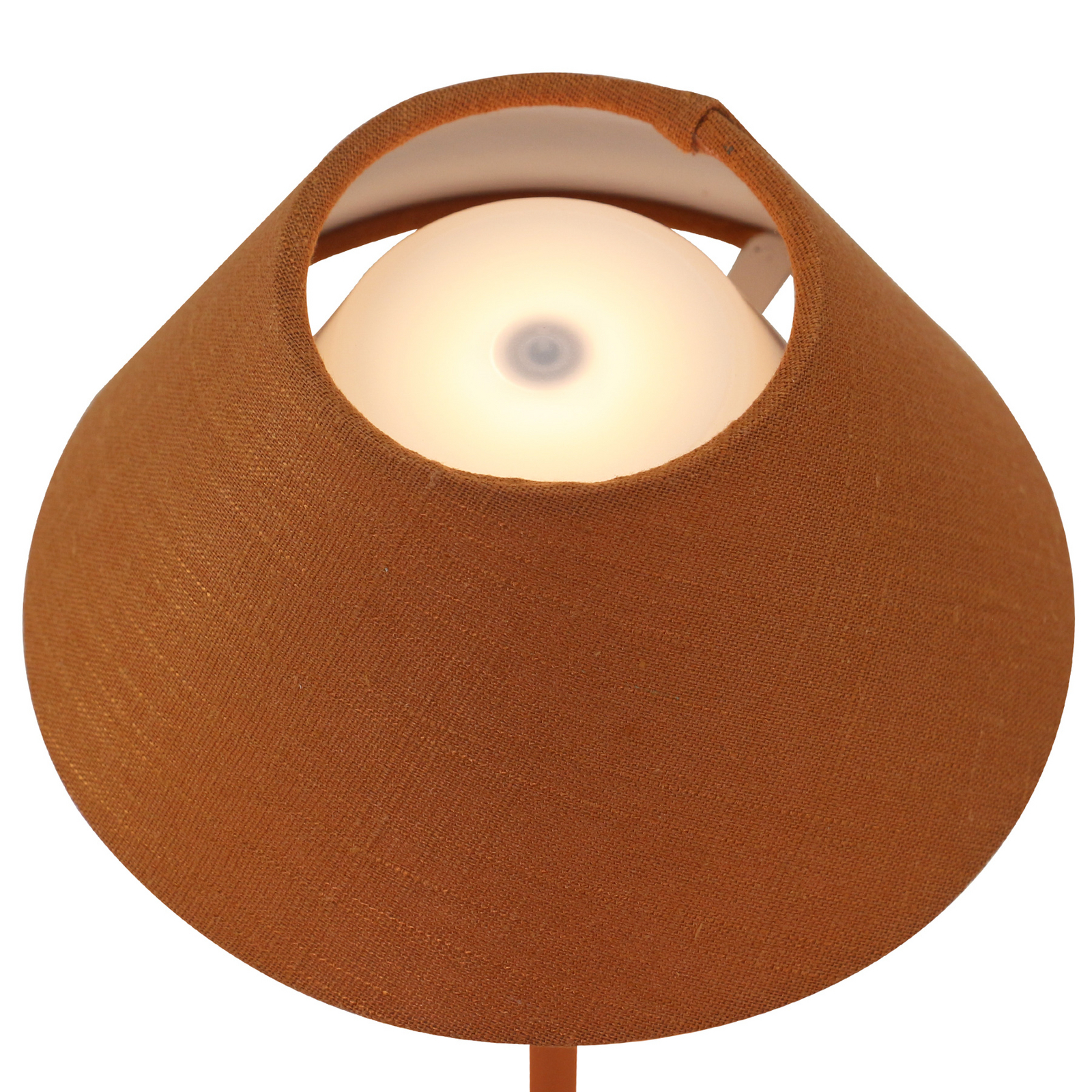 Teya LED rechargeable table lamp, terracotta, 26cm, IP44 - Watt & Veke