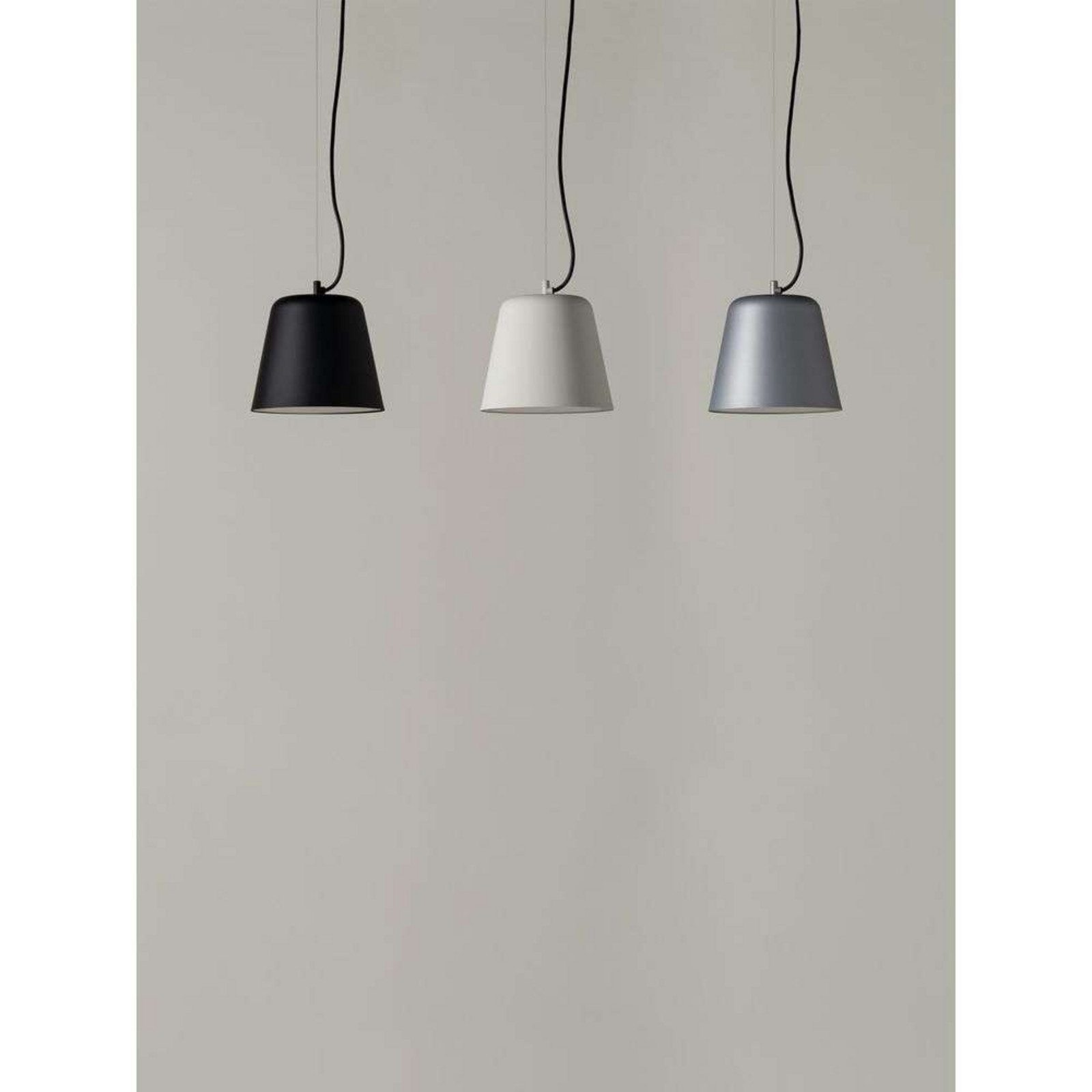 Vaso Taklampa White Santa & Cole - Vardagsrum - Aluminium