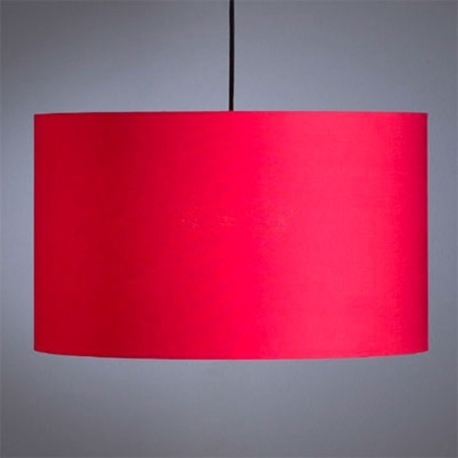 Red pendant light by Schnepel