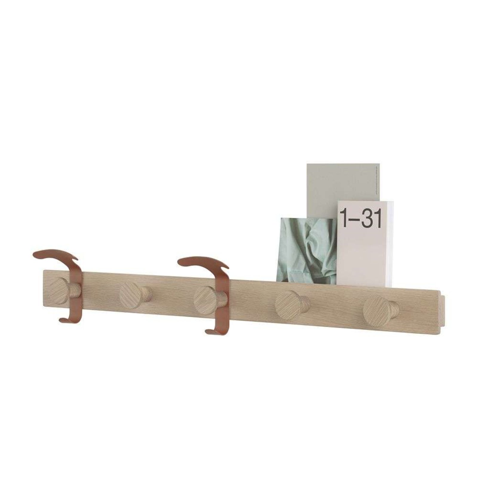 Avail Coat Rack Oak/Copper Brown - Muuto