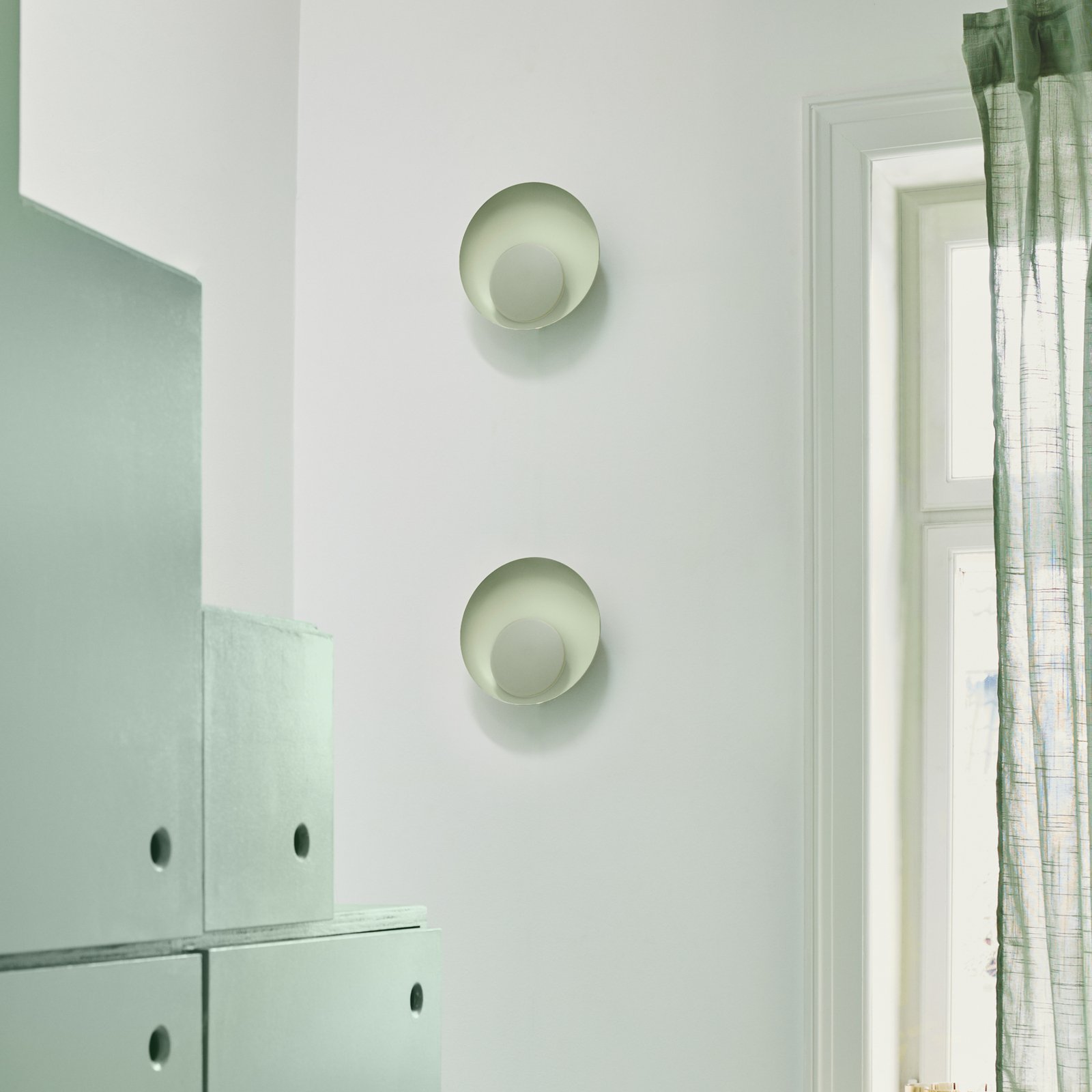 Marsi Lampa Ścienna Dusty Green - Nordlux