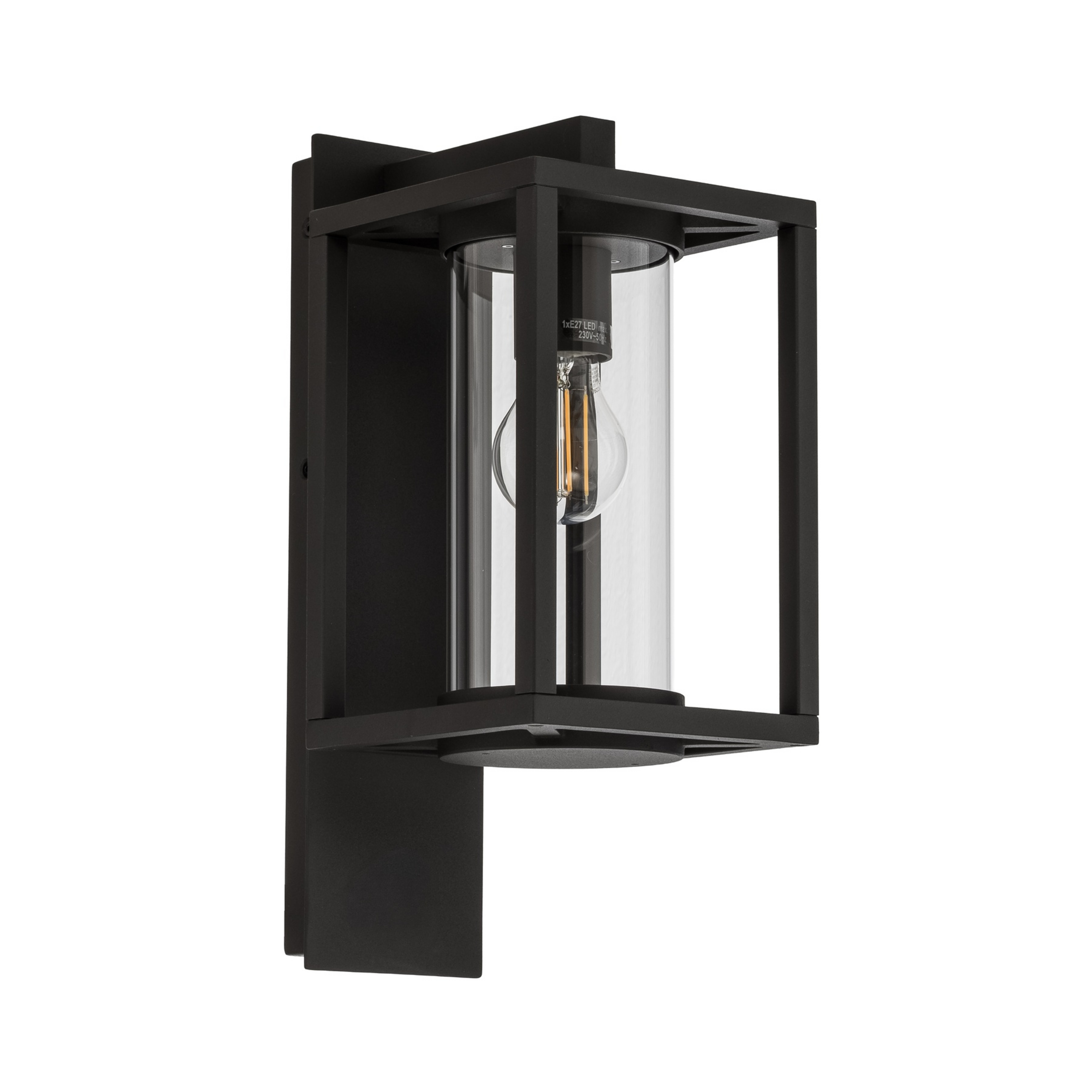 Ferda Down Außenwandleuchte IP44 Graphite - Lucande