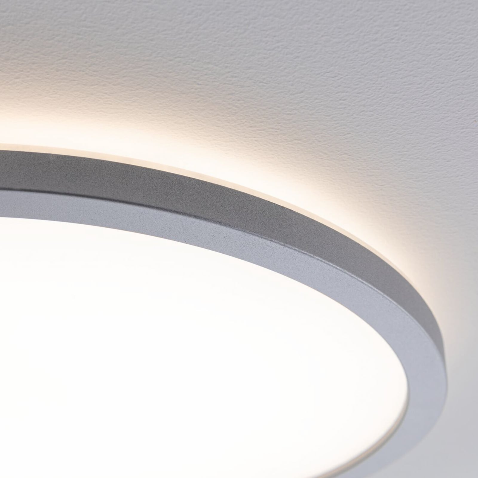 Atria Shine LED-paneeli, kromi, halkaisija 19 cm, 3000 K, päälle/pois, IP20, Atria Shine LED-paneeli, kromi, halkaisija 19 cm, 3000 K, päälle/pois, IP20,