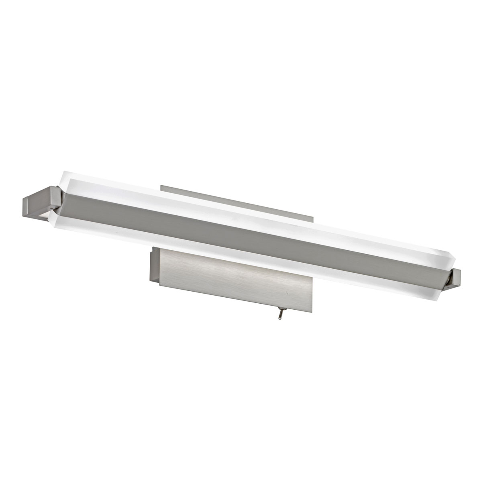 Fischer & Honsel Turn LED wall light with switch, 46 cm, for Living / Dining Room, metal, acrylic, 13 W, energy efficiency: A+, W: 46 cm