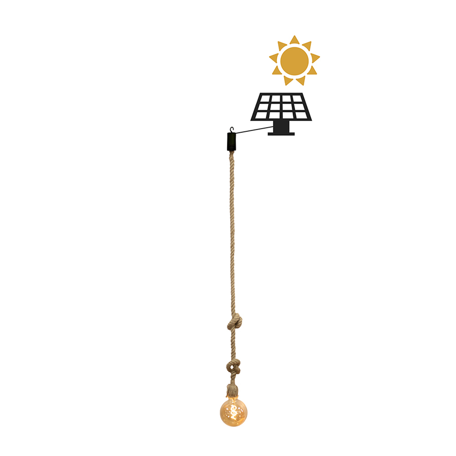 Newgarden Simona LED solarhanglamp, 1-lamp