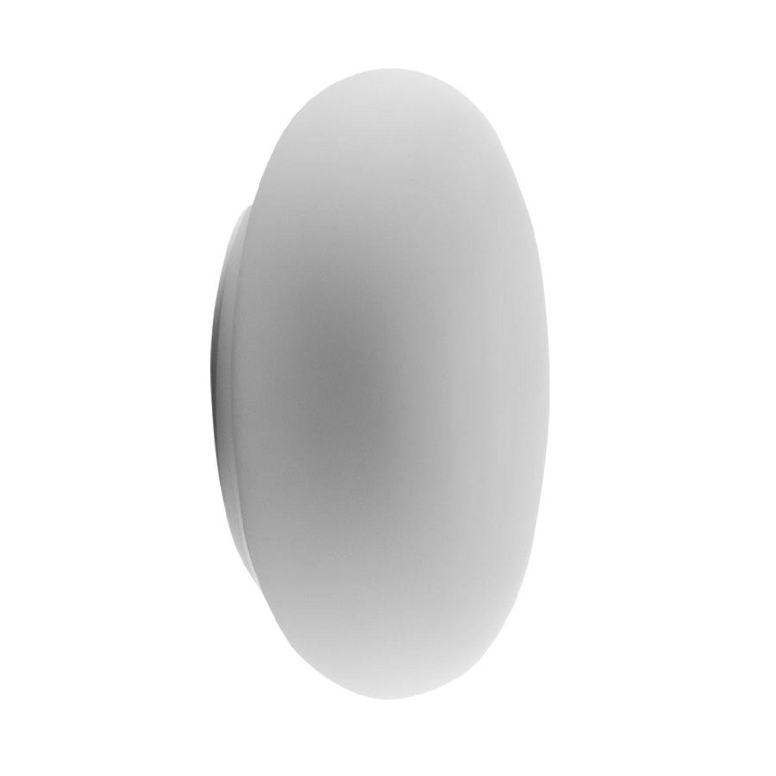 Artemide Itka glass wall light IP65 Ø 35 cm, for Living / Dining Room, glass, steel, E14, 10 W, energy efficiency: A++