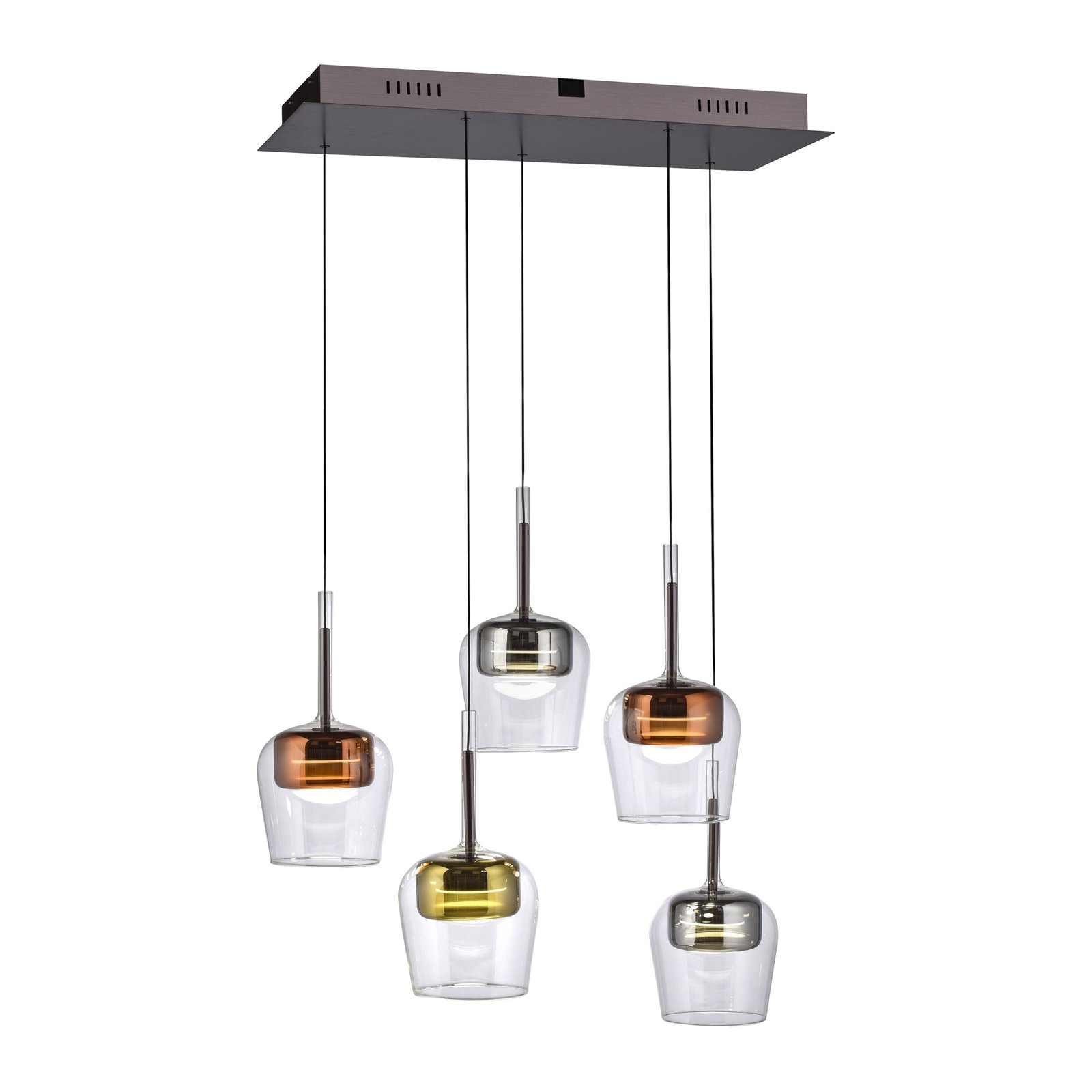 Paul Neuhaus Smart LED pakabinamas šviestuvas Q-Kon multicolour 5light