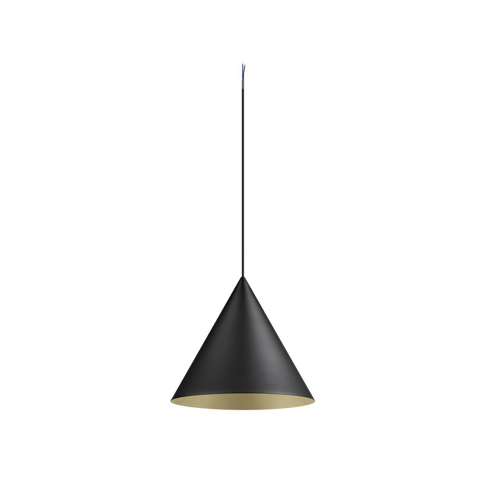 Magico 38 Pendelleuchte Matt Black/Gold - SLV