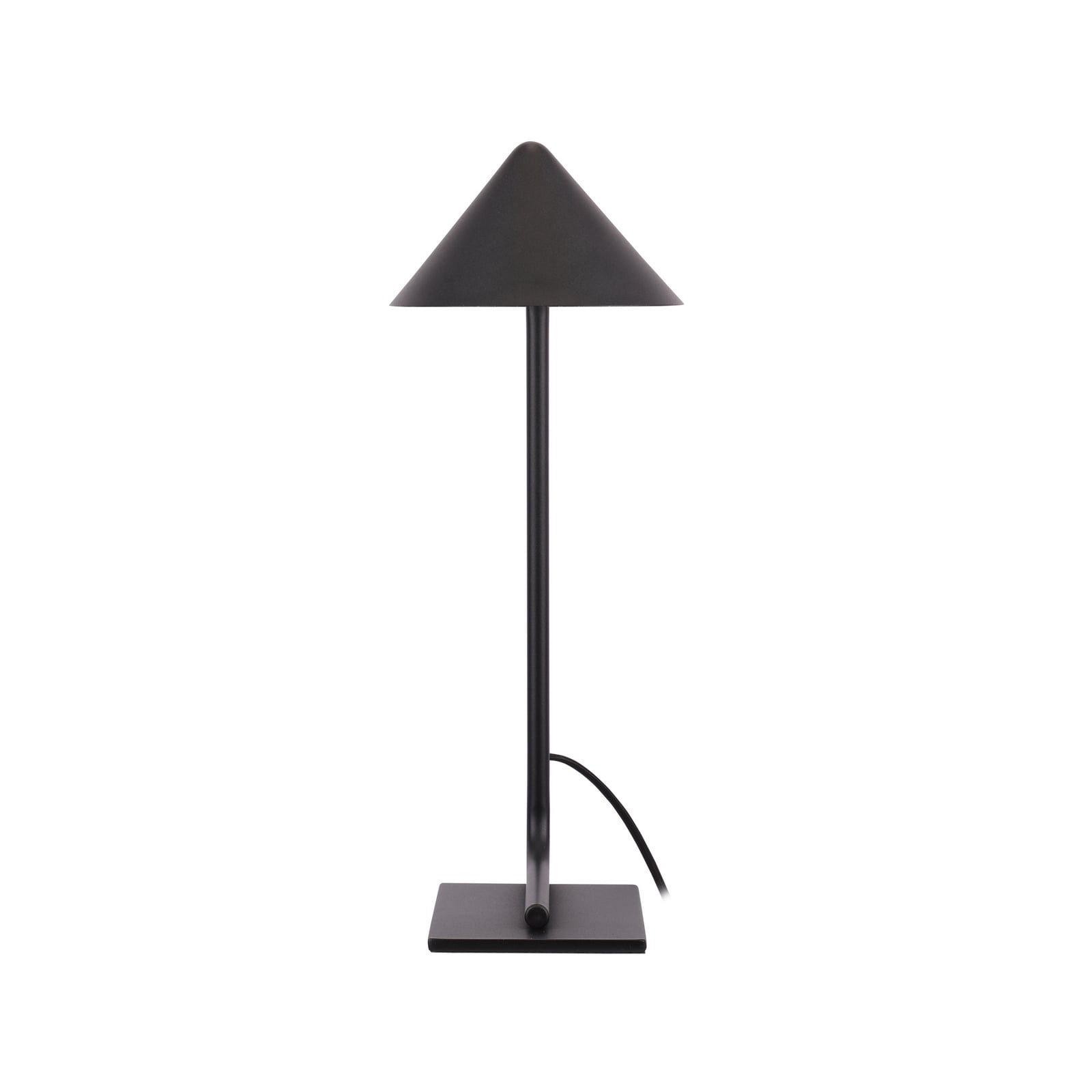 Kuro stolna lampa, crna, 40 cm, metal, G9 - Watt & Veke