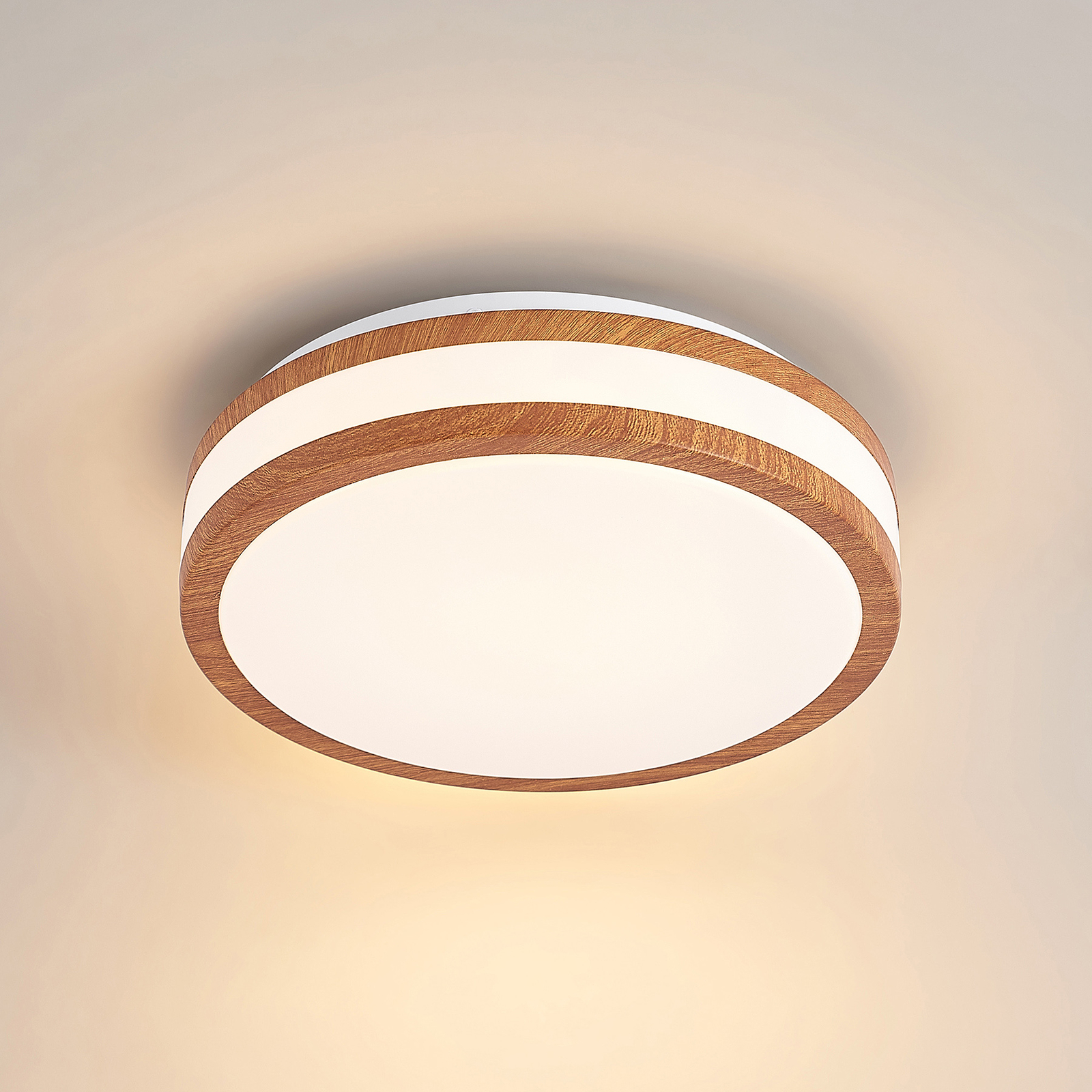 Lindby Viljami LED-Deckenleuchte, rund, 29 cm