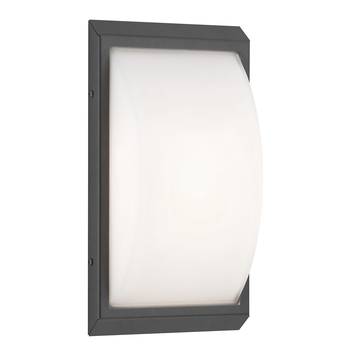 Utomhusvägglampa 053 med rörelsesensor, grafit
