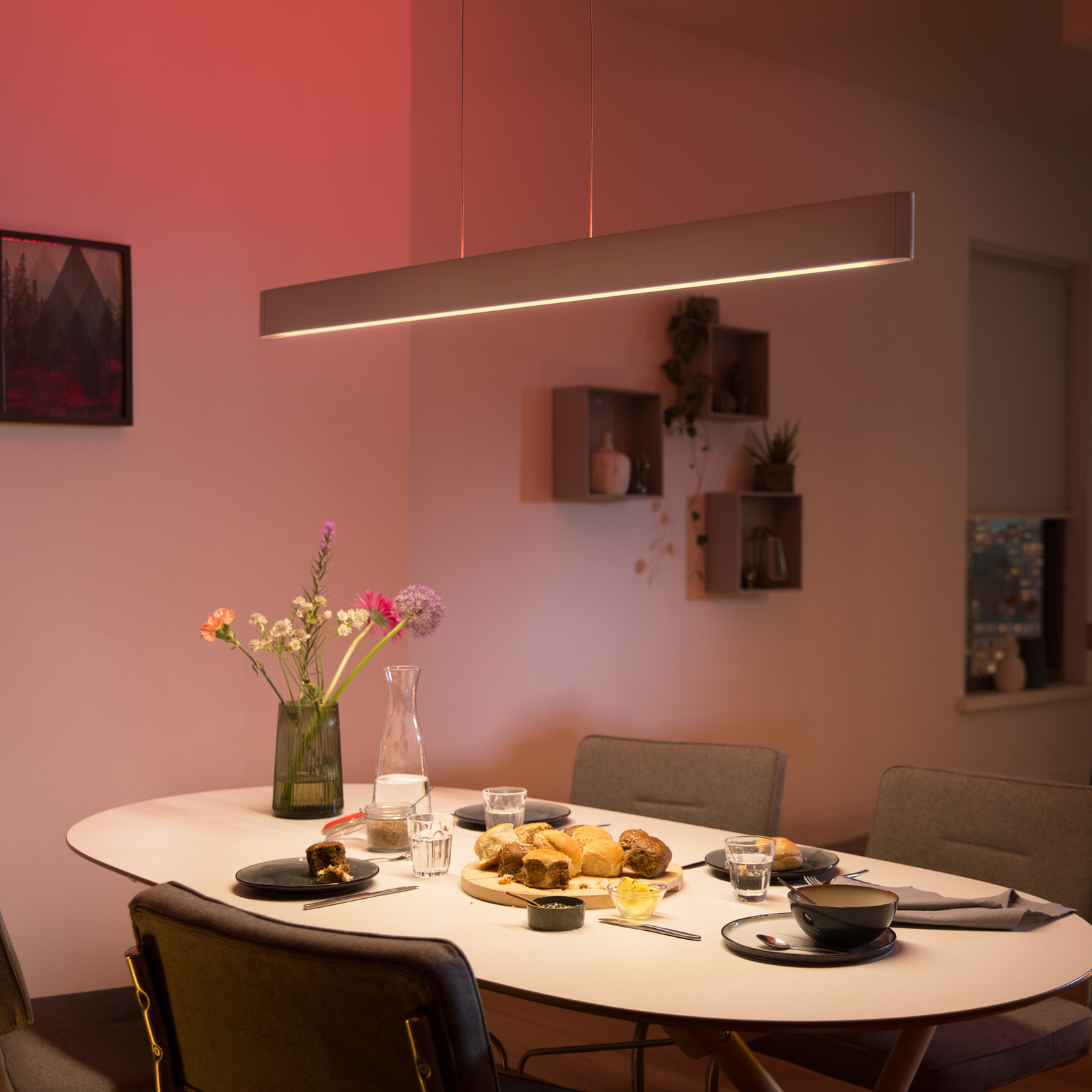 Boos vertel het me Belastingbetaler Philips Hue Ensis LED hanglamp, RGBW | Lampen24.nl