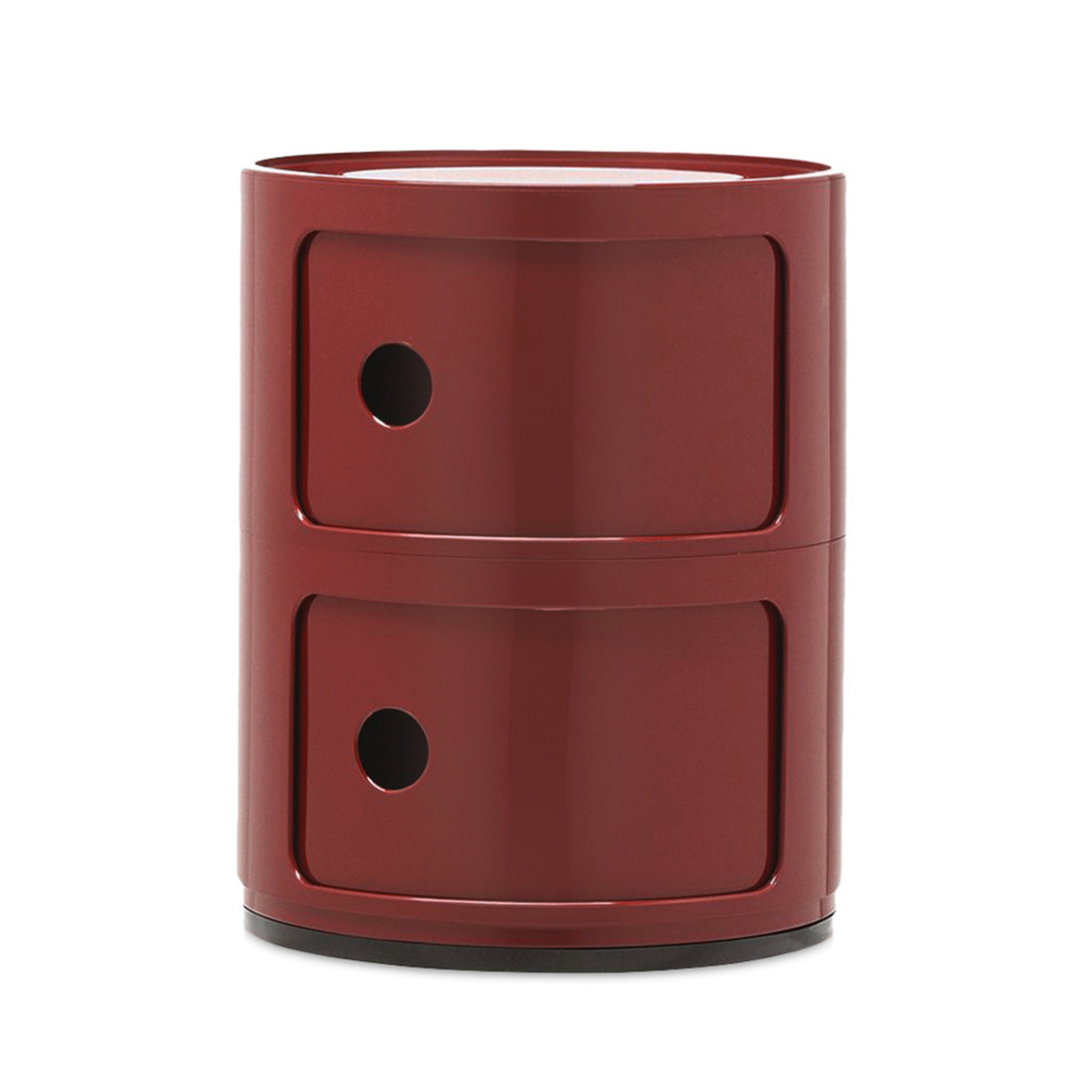 Componibili 2 Bijzettafel Burgundy - Kartell