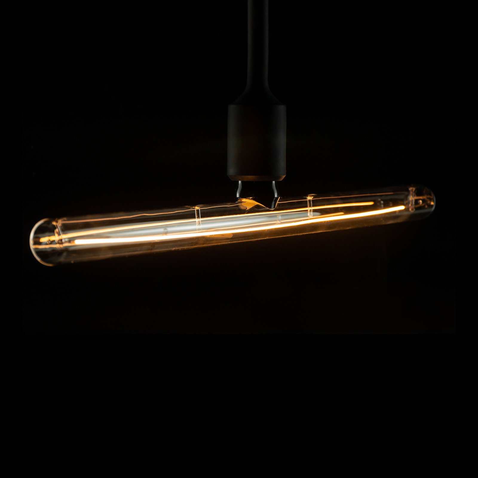 SEGULA LED līnijspuldze E27 5W 50cm 2200K caurspīdīga blāvā gaisma