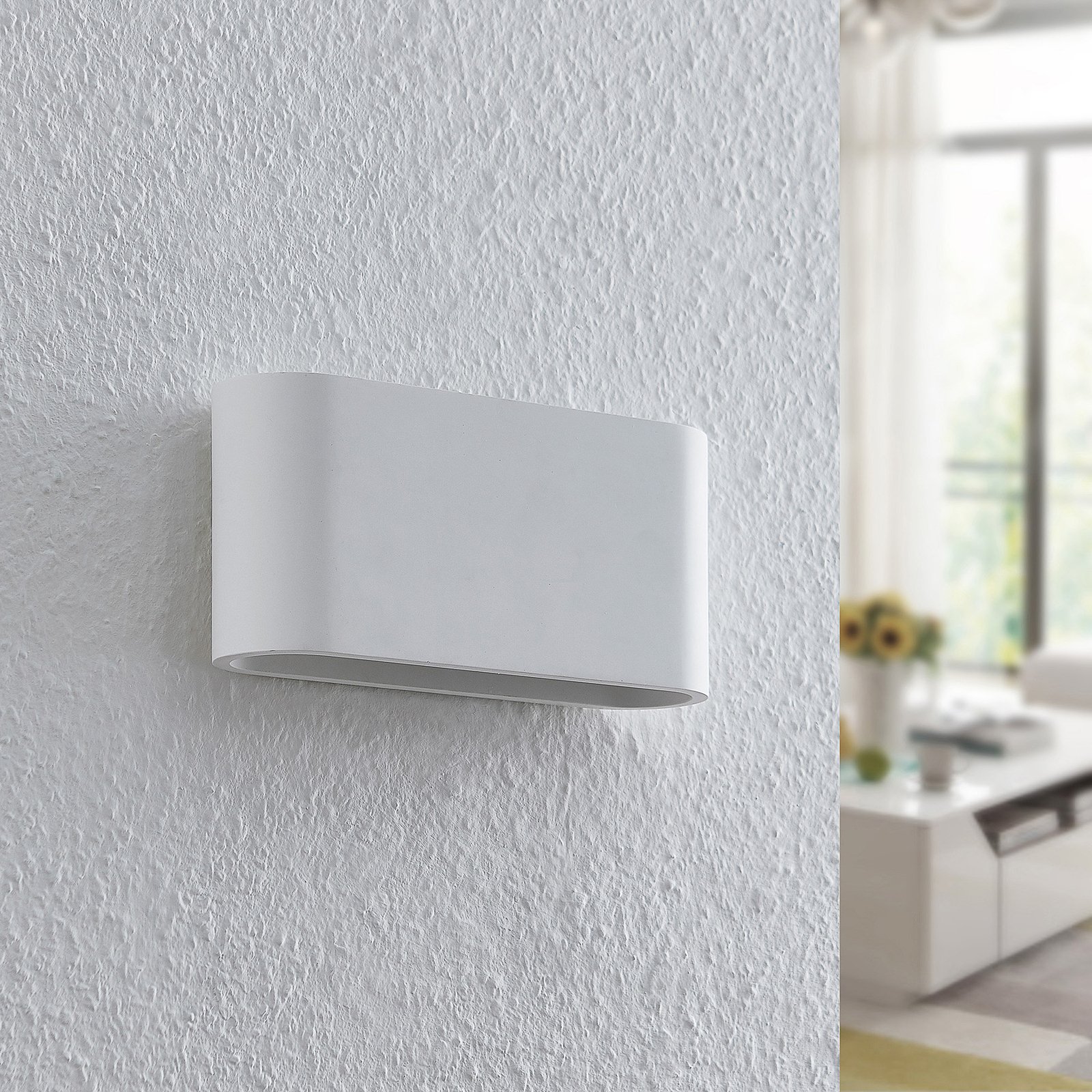 Mavora Wandlamp White - Lindby