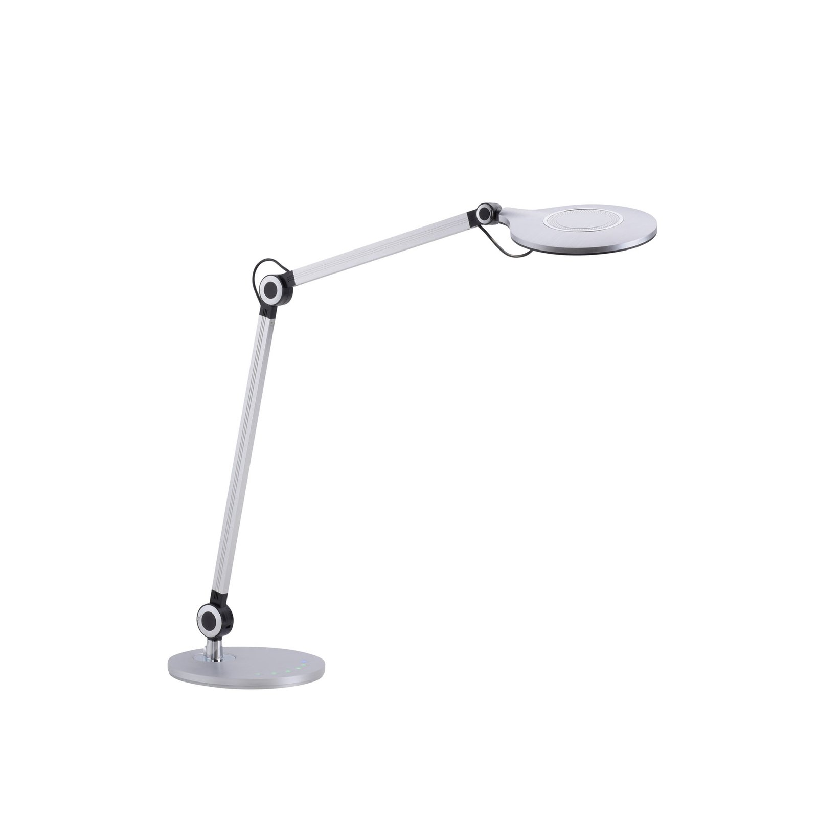 LED stolní lampa Niklas hliník výška 83 cm