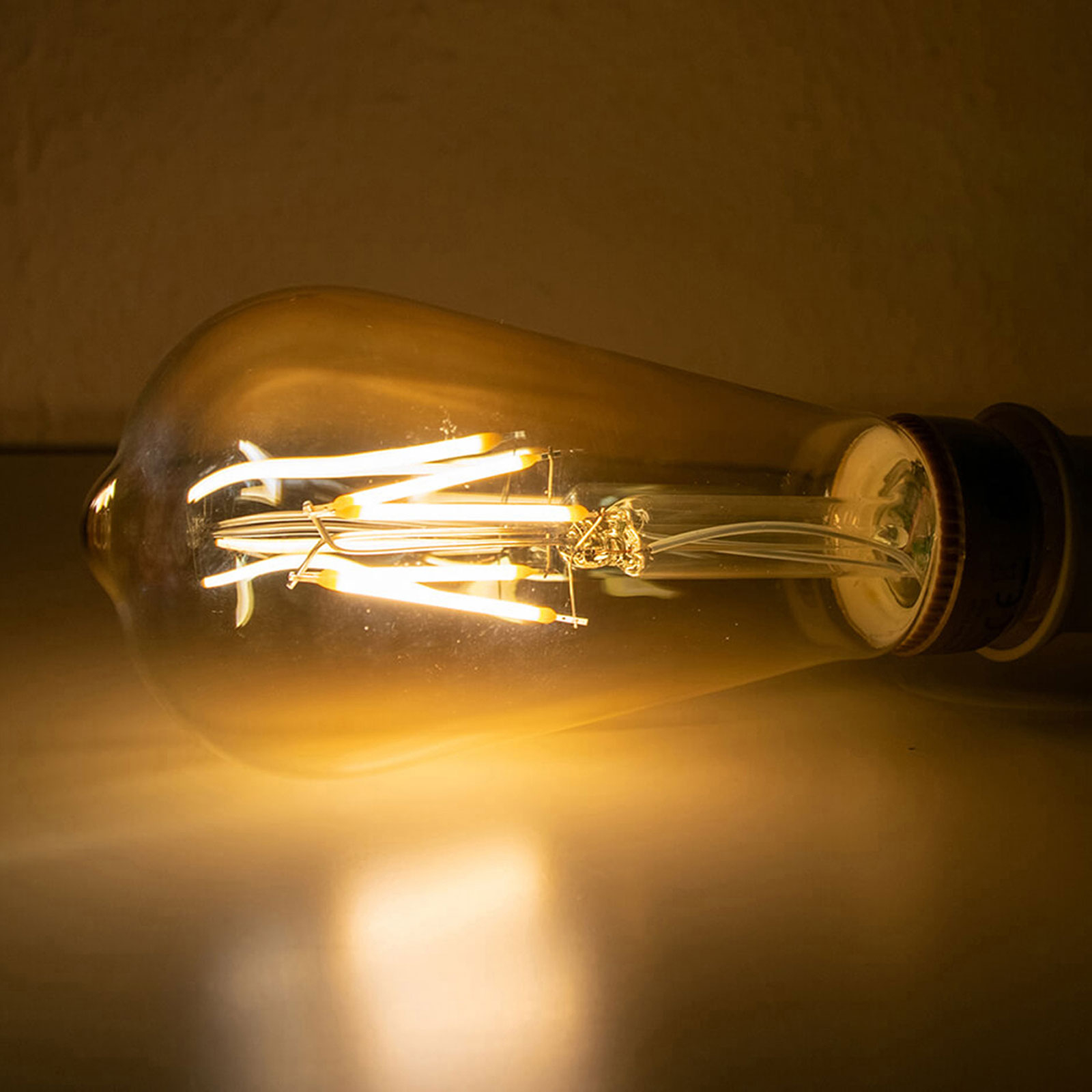Innr LED-Lampe E27 Filament Edison 2.200K 4,2W 2er
