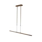 LED závesné svietidlo Zelena, bronz, dĺžka 122 cm, kov, CCT