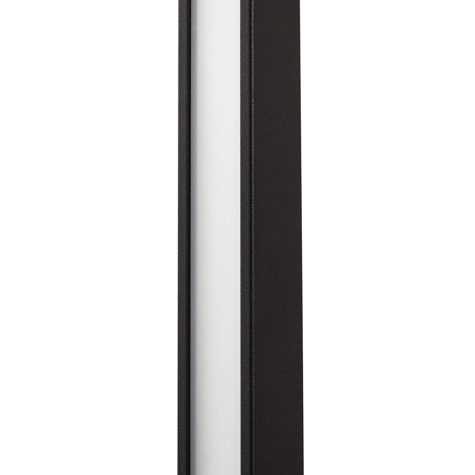 Neano LED nástenné svetlo výška 120 cm čierna kovová IP54 - Lindby