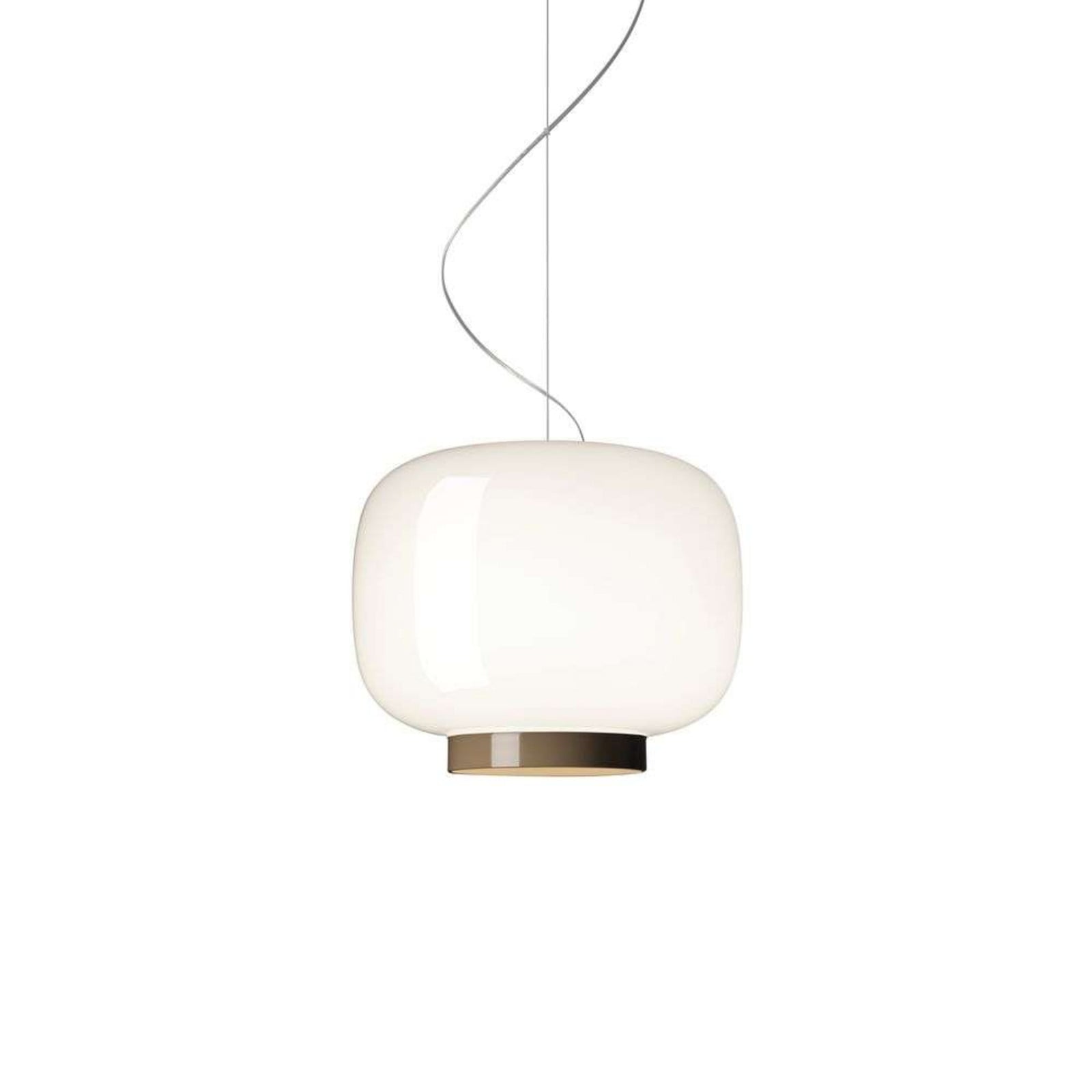 Chouchin 3 Reverse LED Pendelleuchte Foscarini - Wohnzimmer - Glas
