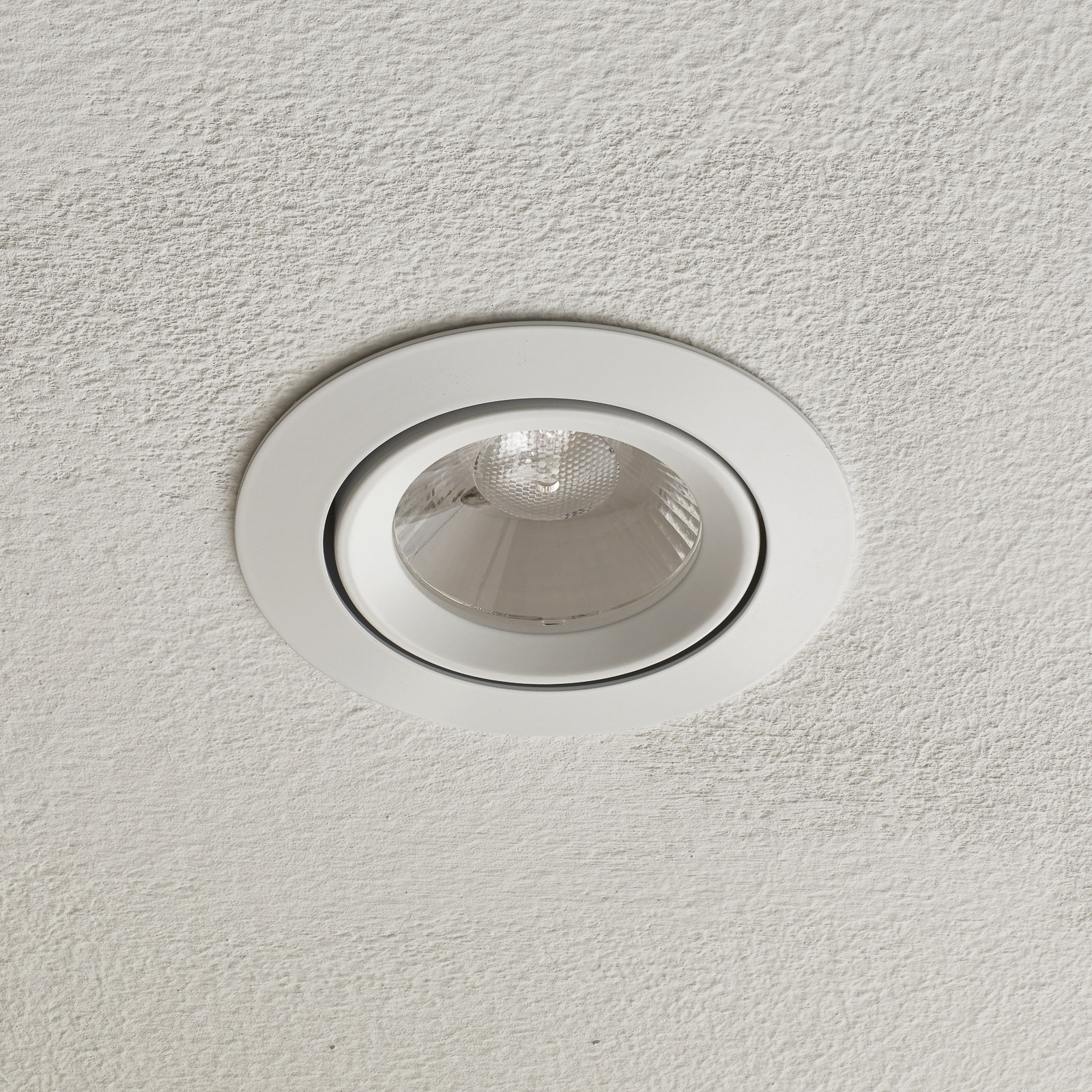 Arcchio Raku LED recessed light, round, swivelling