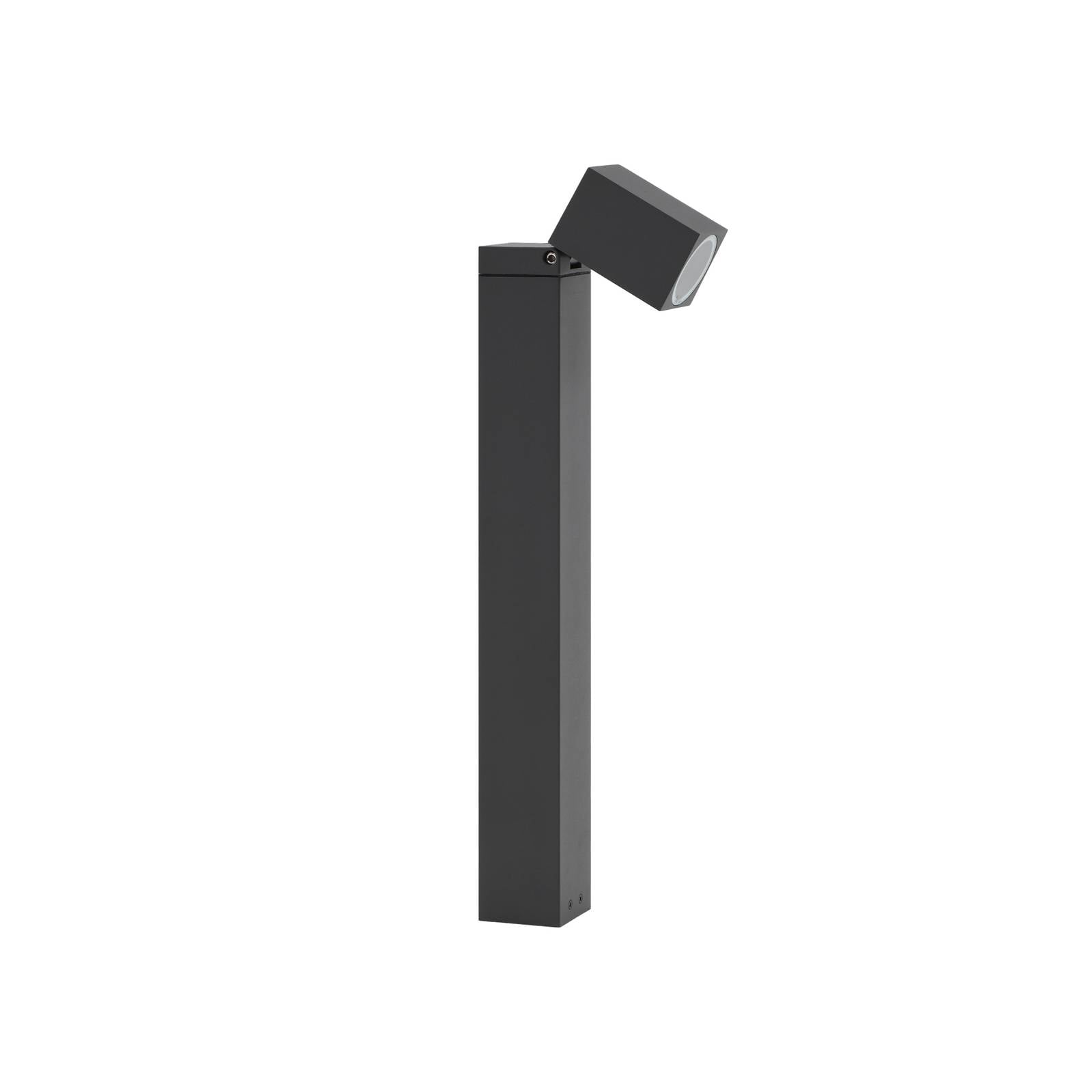 Lindby Sockelleuchte Othil, 50 cm hoch, anthrazit, Metall