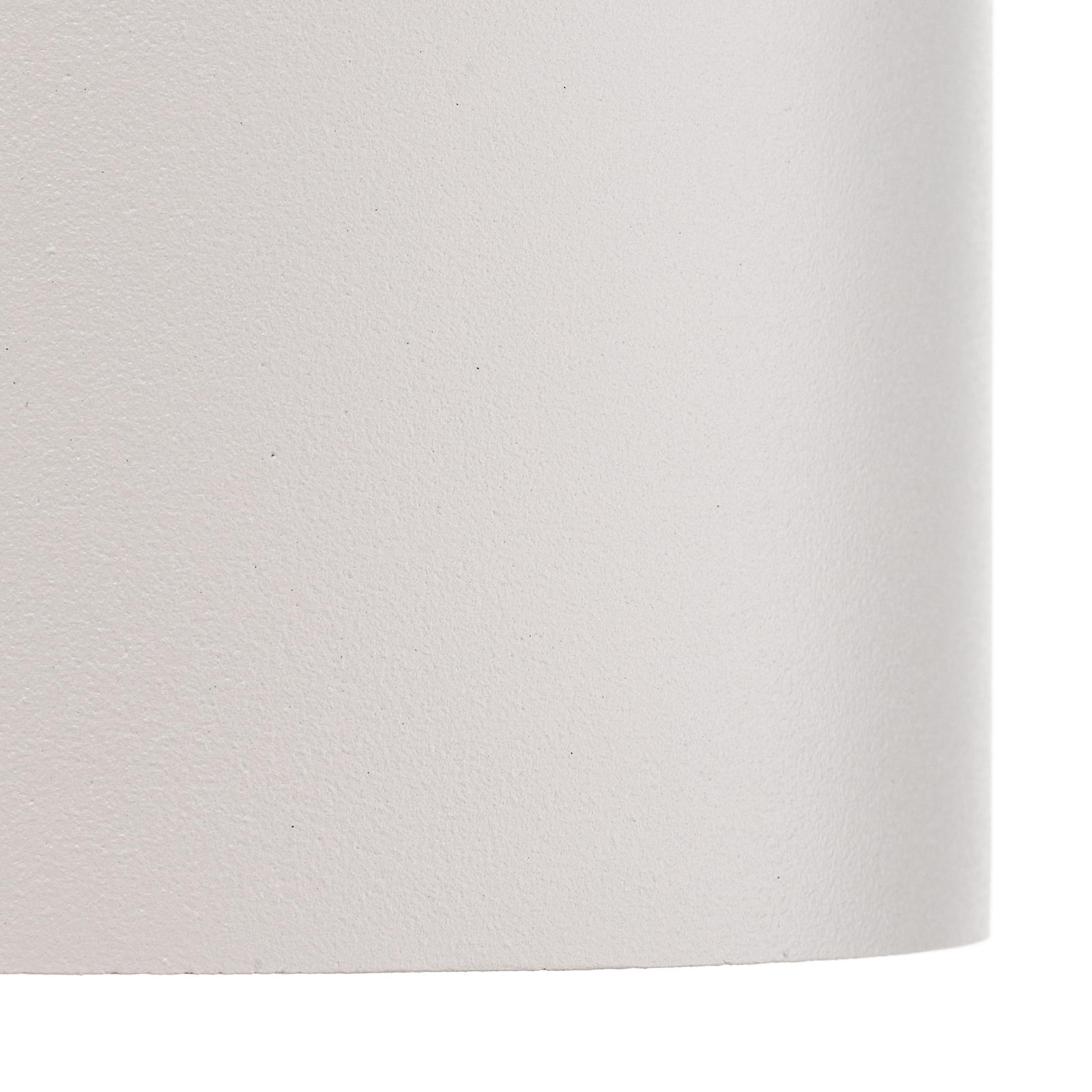 Spot pour plafond Bit M de forme cylindrique, blanc