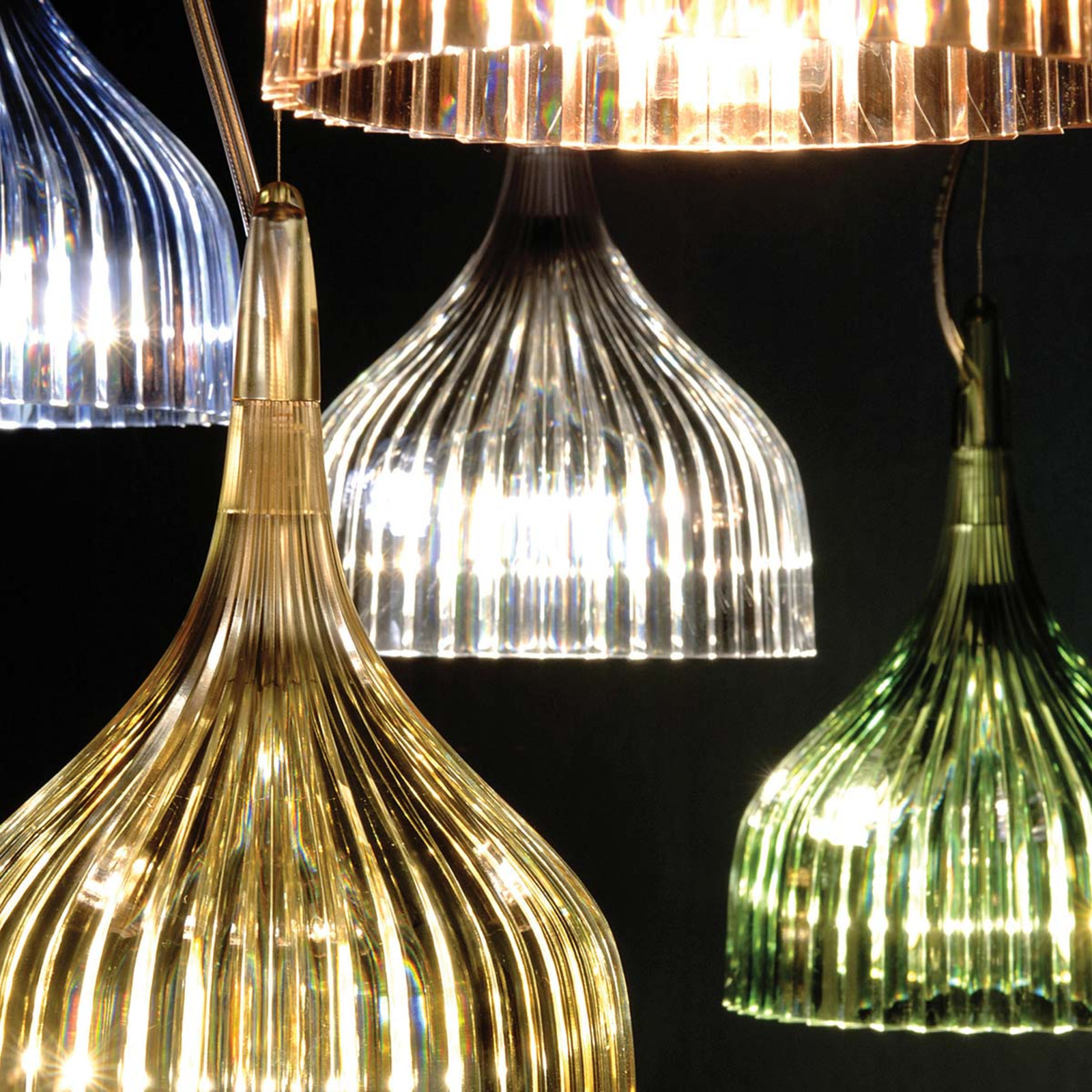 Kartell É - Pendelleuchte mit LED