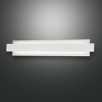 LED-Wandleuchte Regolo mit Metallfront