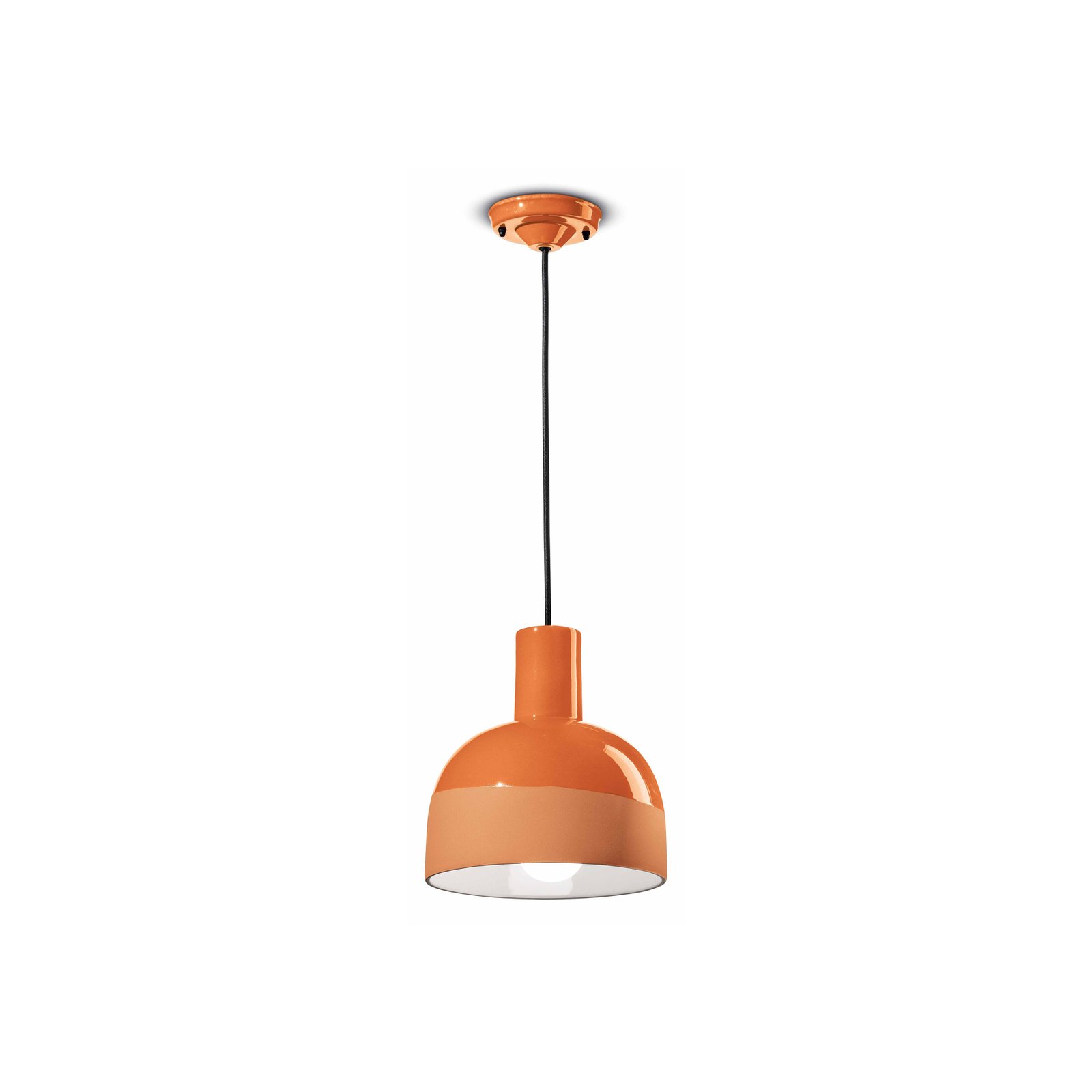 Caxixi pendant light handmade from ceramic